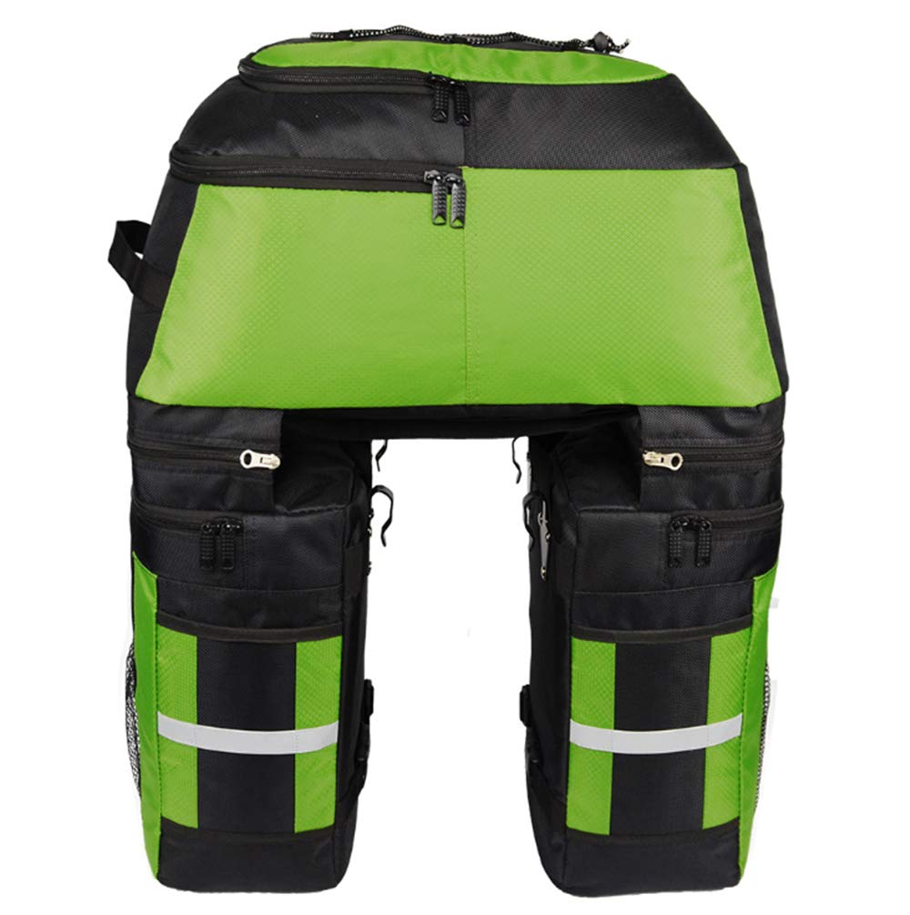 Waterproof 70L Bicycle Rear Rack Pannier Bag - Durable Mountain Bike Saddle Trunk Bag for Commuting & Touring | Multifunctional Double-Sided Bike Luggage Storage for Camping, Groceries & Outdoor Adventures