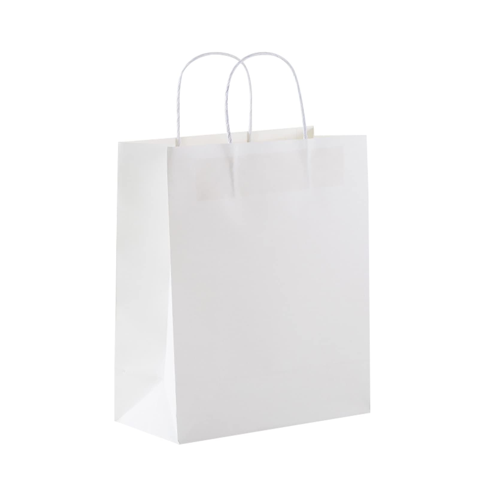 100 Pcs Kraft Paper Gift Bags with Handles - 8x6x11 Inch Bulk Gift Bags for Christmas, Baby Showers, Thanksgiving, Halloween, Easter, Mother's Day & Weddings - Perfect for Party Favors, Gift Wrapping & Special Occasions