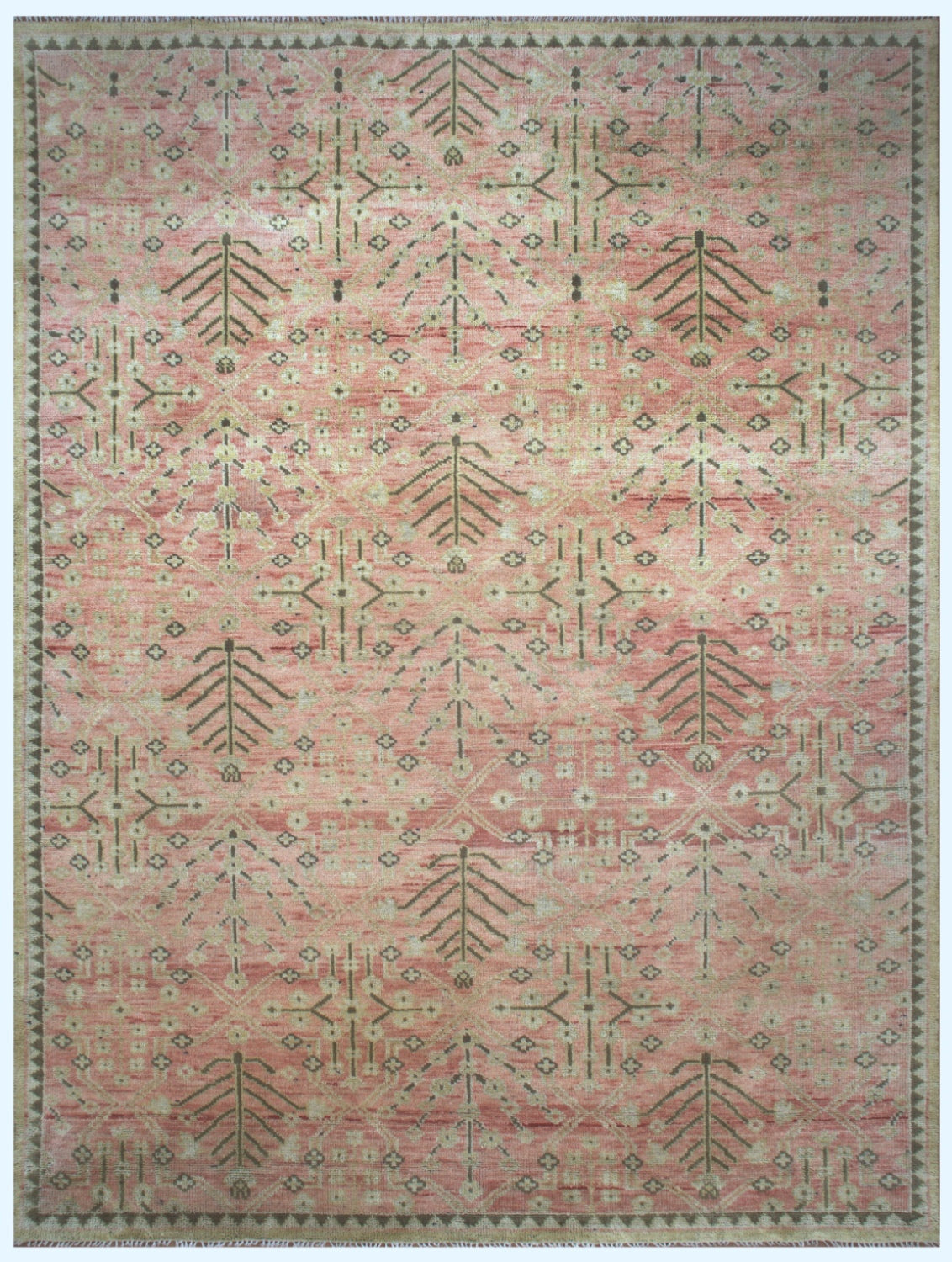 Handwoven Bakhtiari Tribal Rug - Authentic Persian Wool Carpet J71624 for Living Room, Bedroom & Home Decor