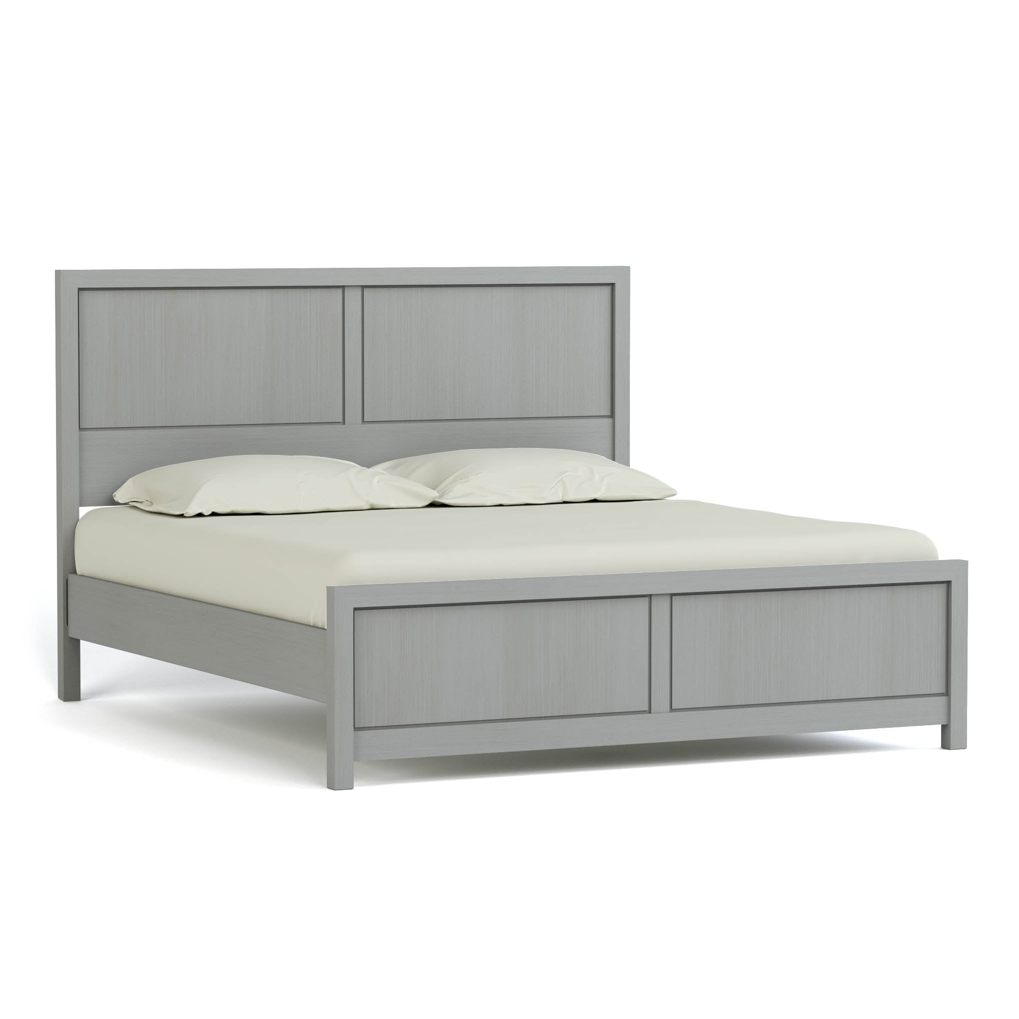 Dwyer Bed Frame - Queen Size Platform Bed with Wooden Slats, Sturdy Metal Frame & Noise-Free Design - Perfect for Modern Bedrooms, Guest Rooms & Dormitories