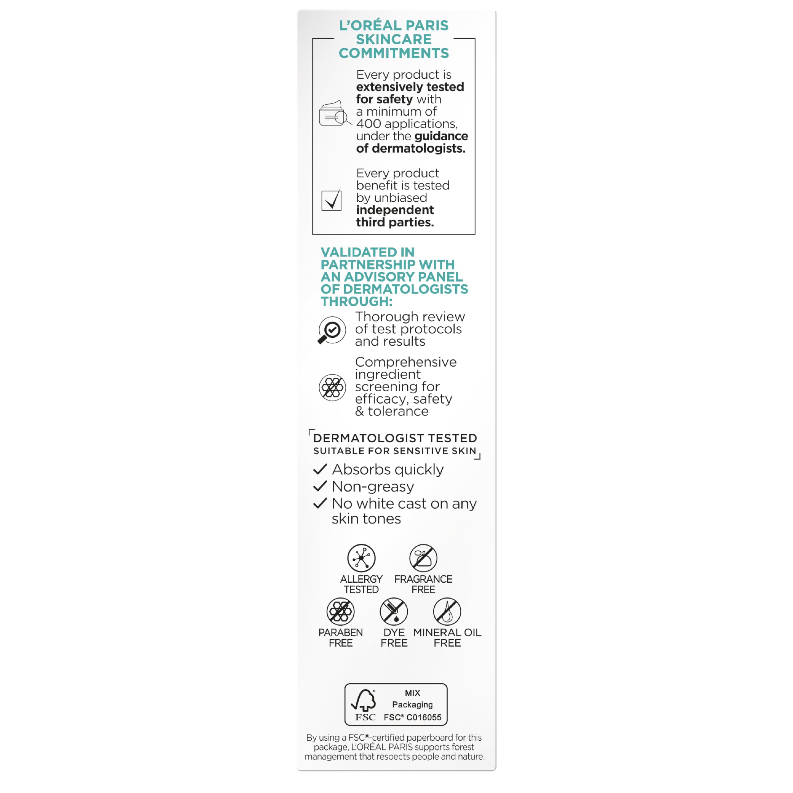 L'Oreal Paris Bright Reveal Niacinamide Dark Spot Serum with SPF 50 - Vitamin C Face Moisturizer for Hyperpigmentation & Uneven Skin Tone - Day & Night Use for Glowing Complexion