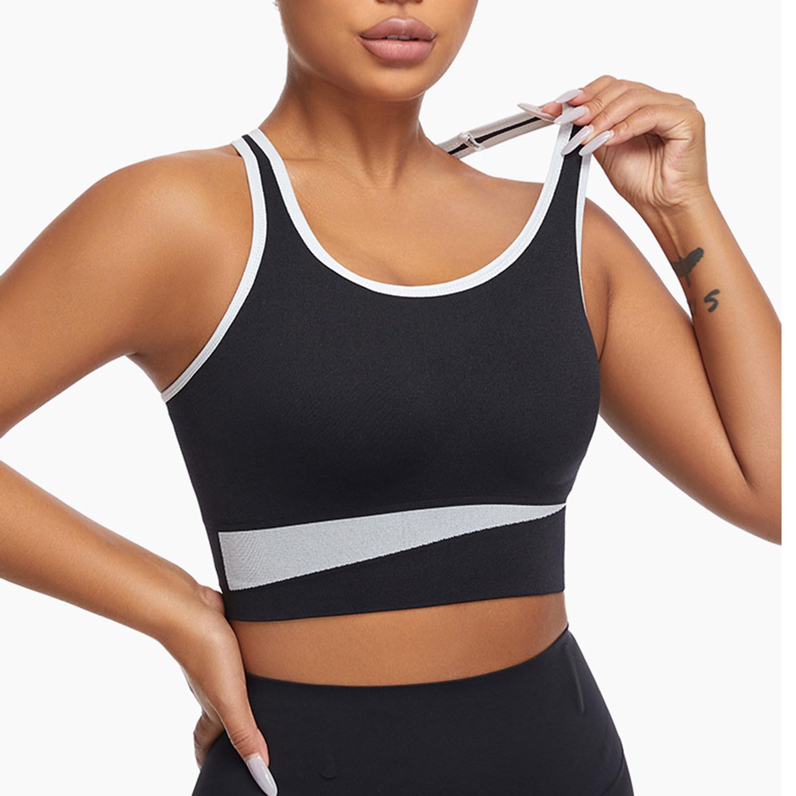 Women's Cooling Breathable Sports Bra - Supportive Comfort for Yoga, Running & Everyday Wear - Summer Athletic Wear & Active Lifestyle Essential