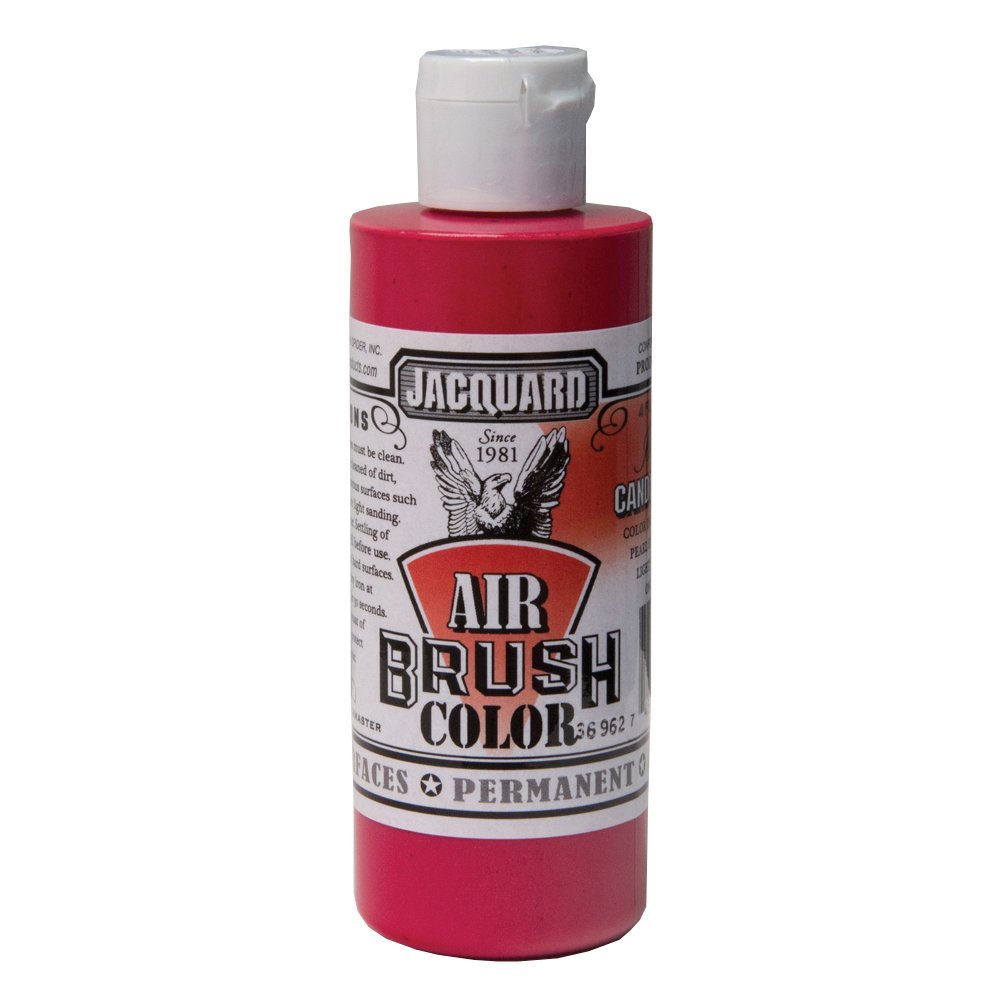 4Oz Jacquard Airbrush Color - Iridescent Candy Apple Paint for Automotive, Crafts & DIY Projects - High-Quality Metallic Finish for Airbrushing, Model Kits & Art Projects