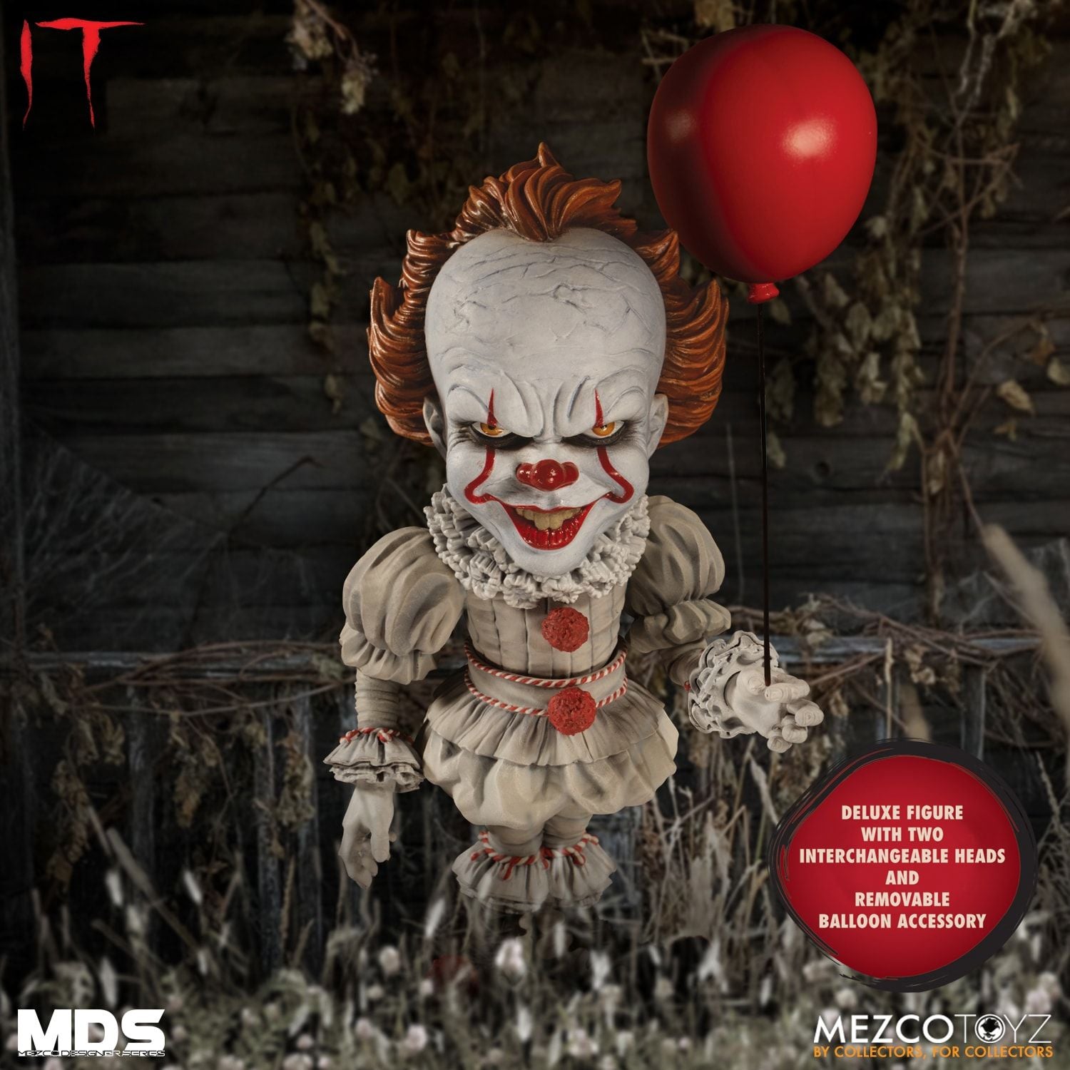 Mezco Toyz Designer Series Deluxe IT: Pennywise 7