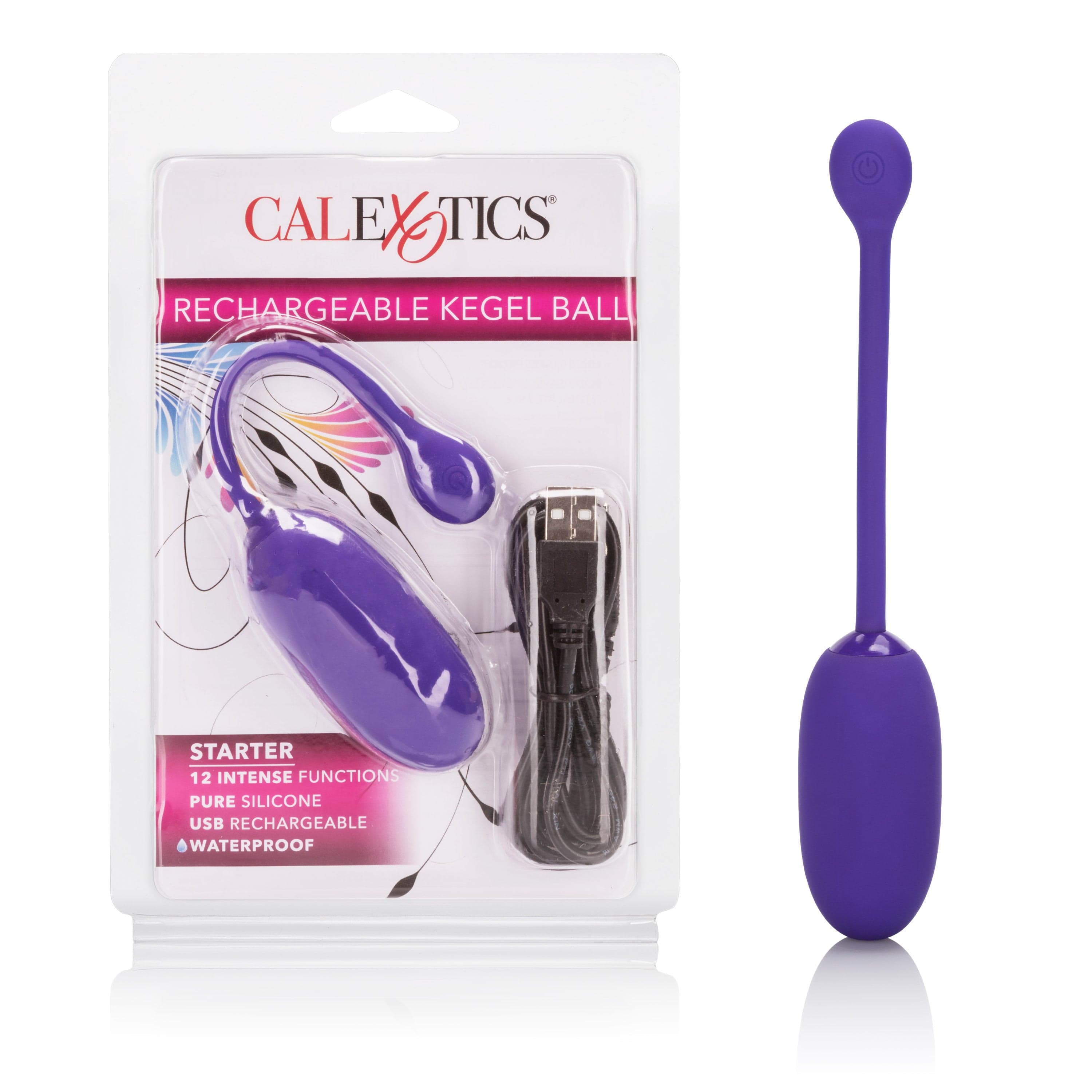 Premium Rechargeable Kegel Exercise Ball Set for Women - Strengthen Pelvic Floor Muscles - Postpartum Recovery & Bladder Control - Perfect for Home Workouts & Post-Pregnancy Wellness