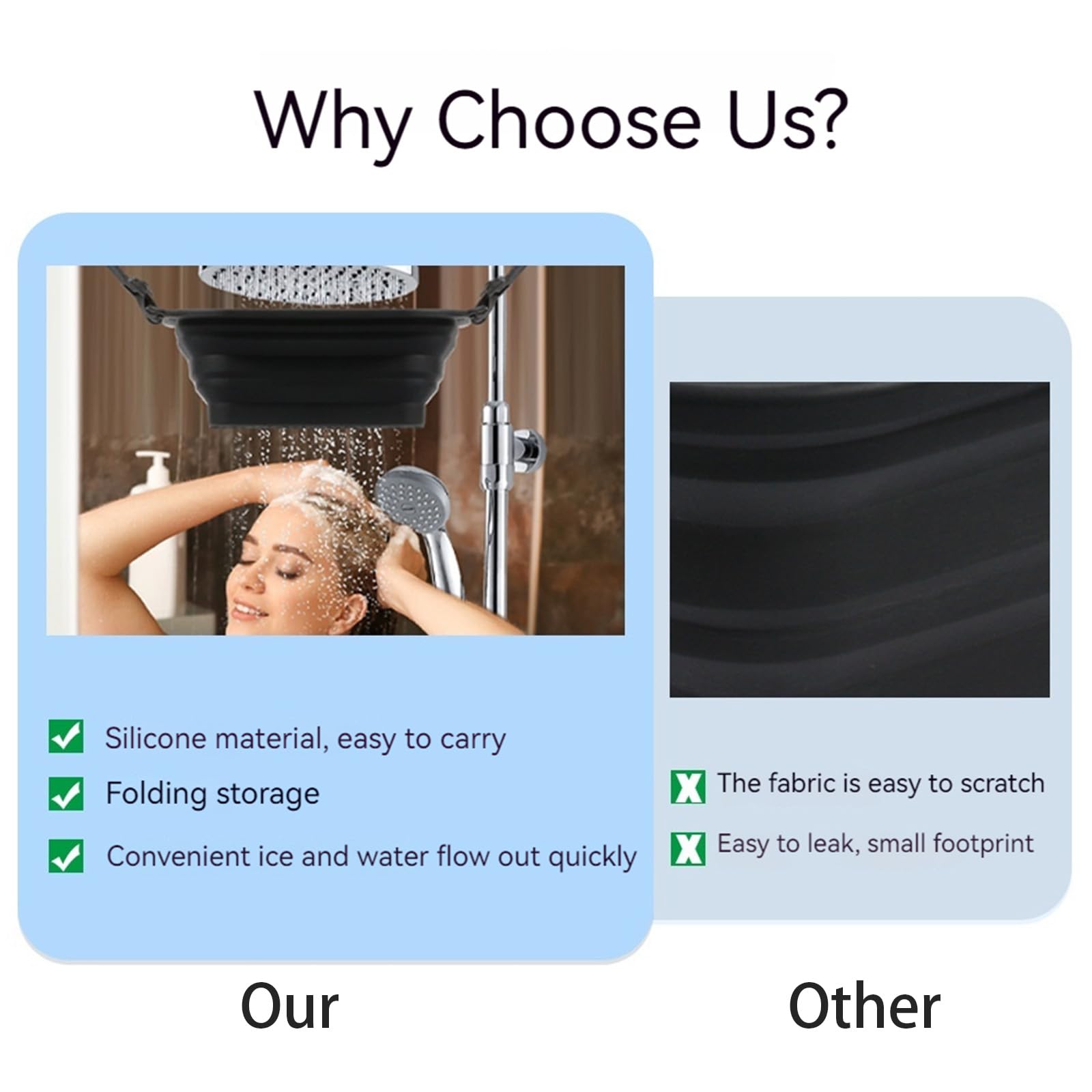 Anda Arctic Ice Shower Attachment - Portable Cold Shower Chiller & Ice Bath for Muscle Recovery, Post-Workout Therapy, and Athletic Performance - Perfect for Home Gym, Sports Recovery, and Outdoor Adventures