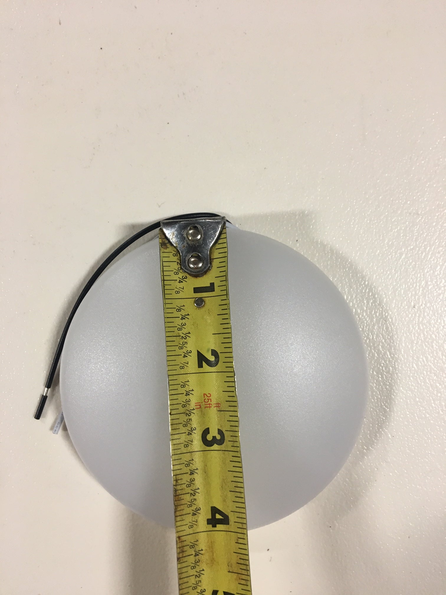 12V Ultra Bright LED Mushroom Ceiling Light - 4.5 Inch Round Cool White with Switch - Perfect for Kitchen, Bathroom, and Closet Lighting