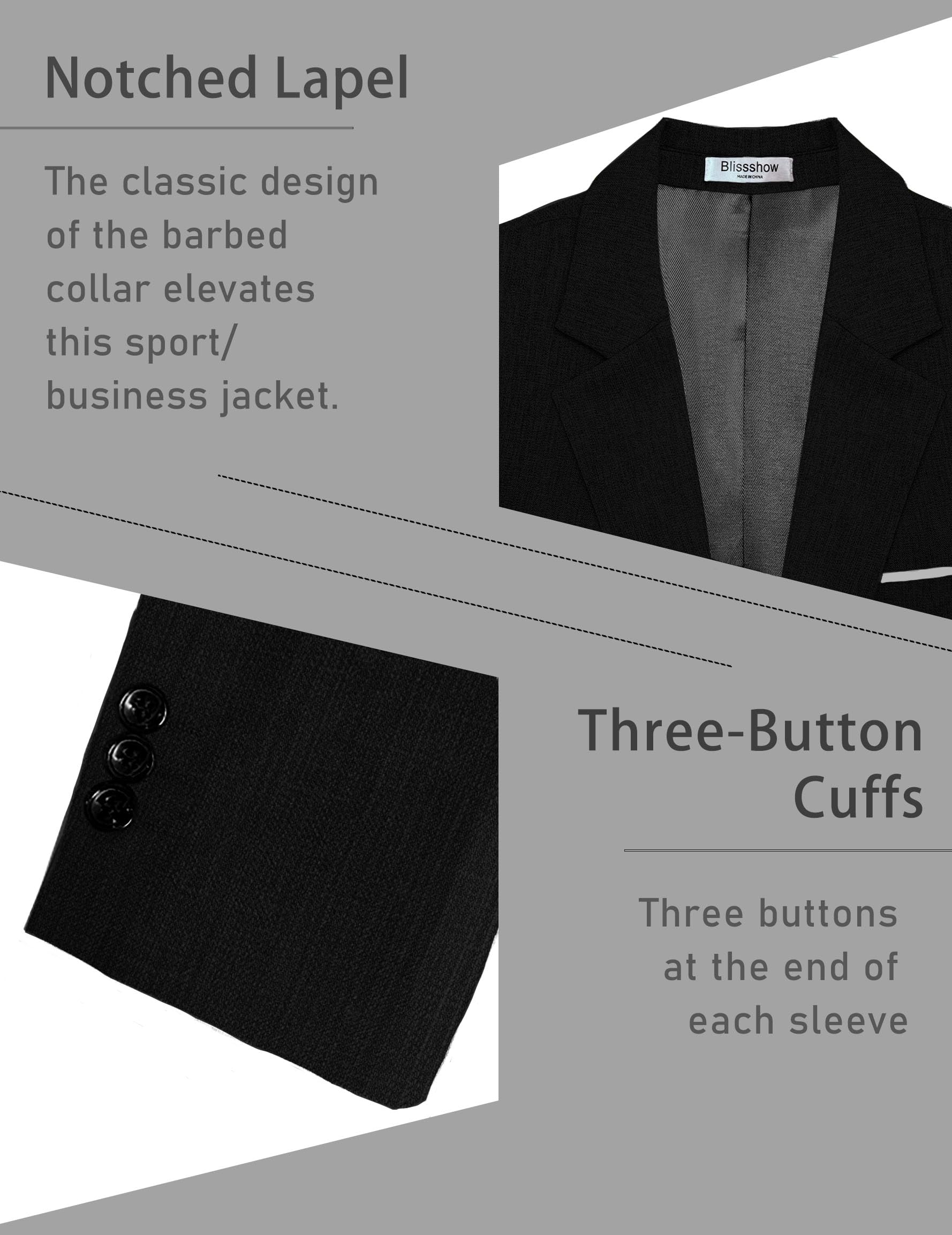 Men's Lightweight Casual Blazer - Single Button Sport Coat for Business & Office Wear | Perfect for Weddings, Parties & Professional Events