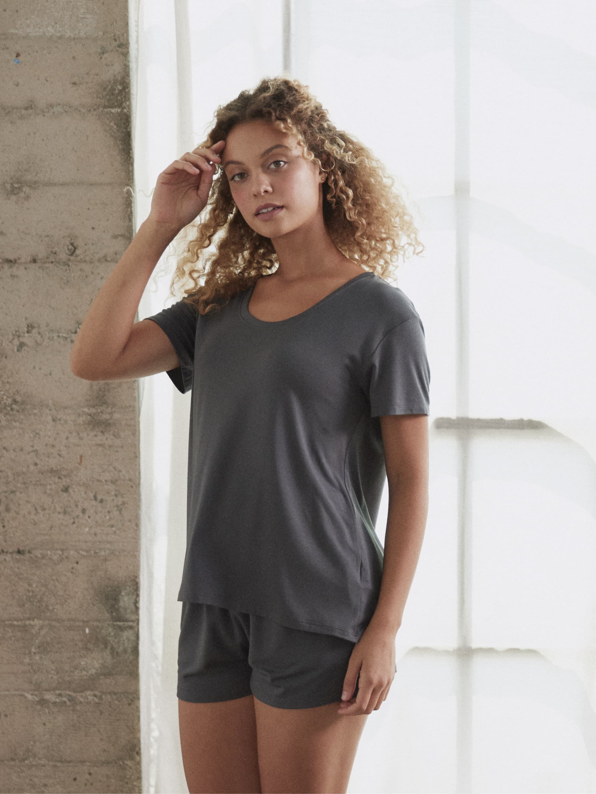 Soft & Breathable Modal Pajama Shorts for Women - Comfortable Sleepwear for Summer Nights & Lounging at Home