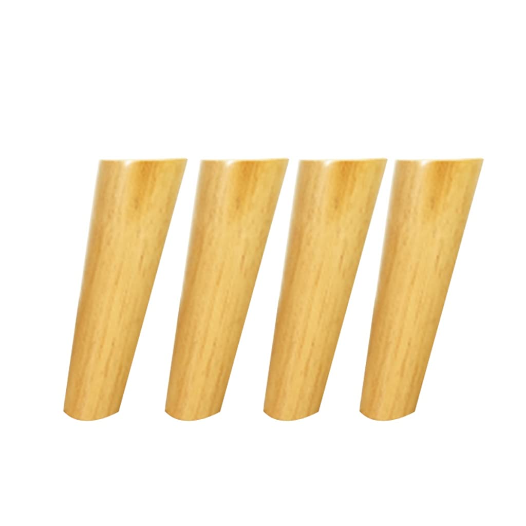 DIY Furniture Legs Set of 4 - 15cm/6INCH Replacement Legs for Bench, Couch, Armchair, Recliner, Dresser, Cabinet, Nightstand, Desk, Sofa & Table | Perfect for Home Office, Living Room & Bedroom Furniture Upgrades
