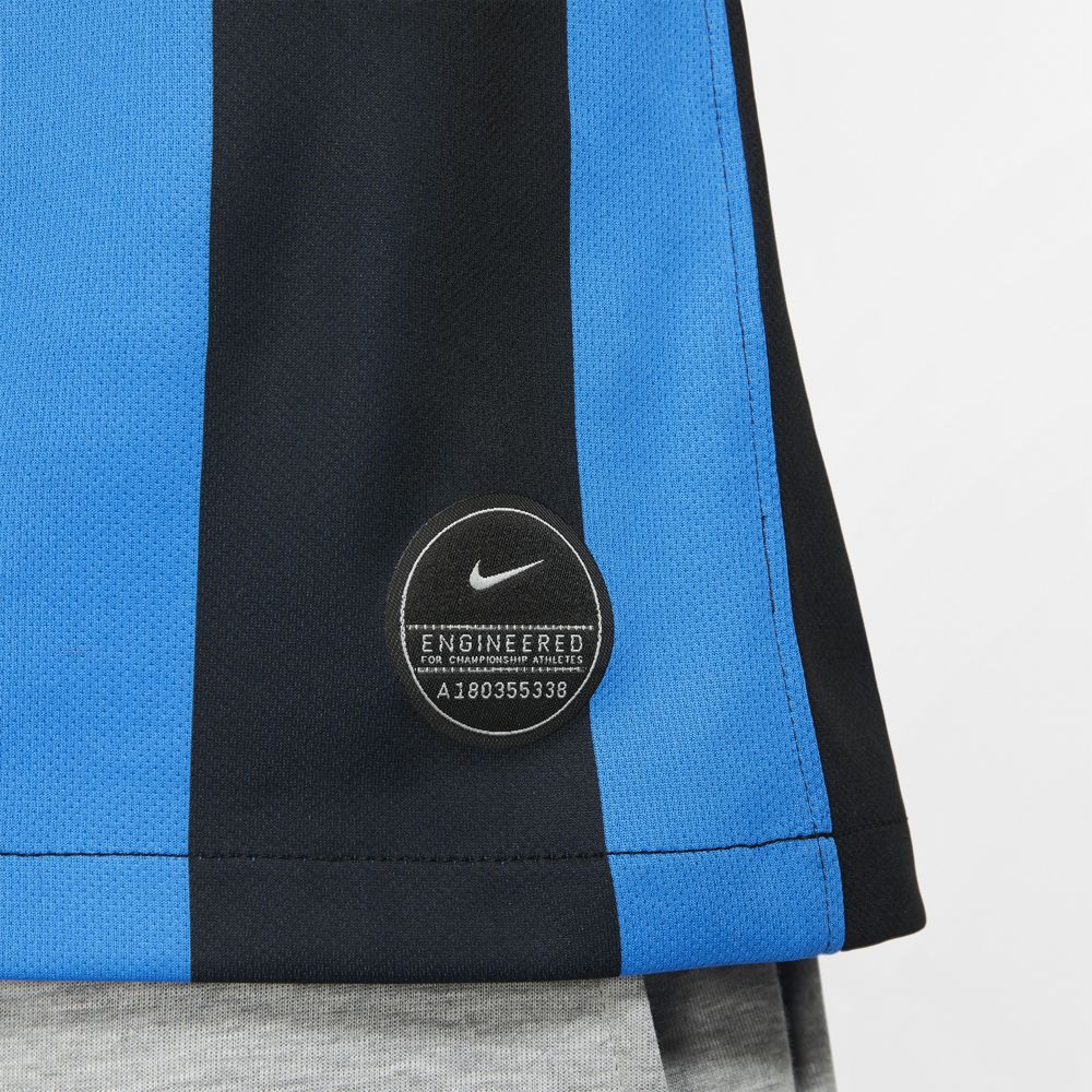 Nike Inter Milan 2019/20 Stadium Home Soccer Jersey - Authentic Football Shirt for Men - Perfect for Matchdays, Training & Fan Support