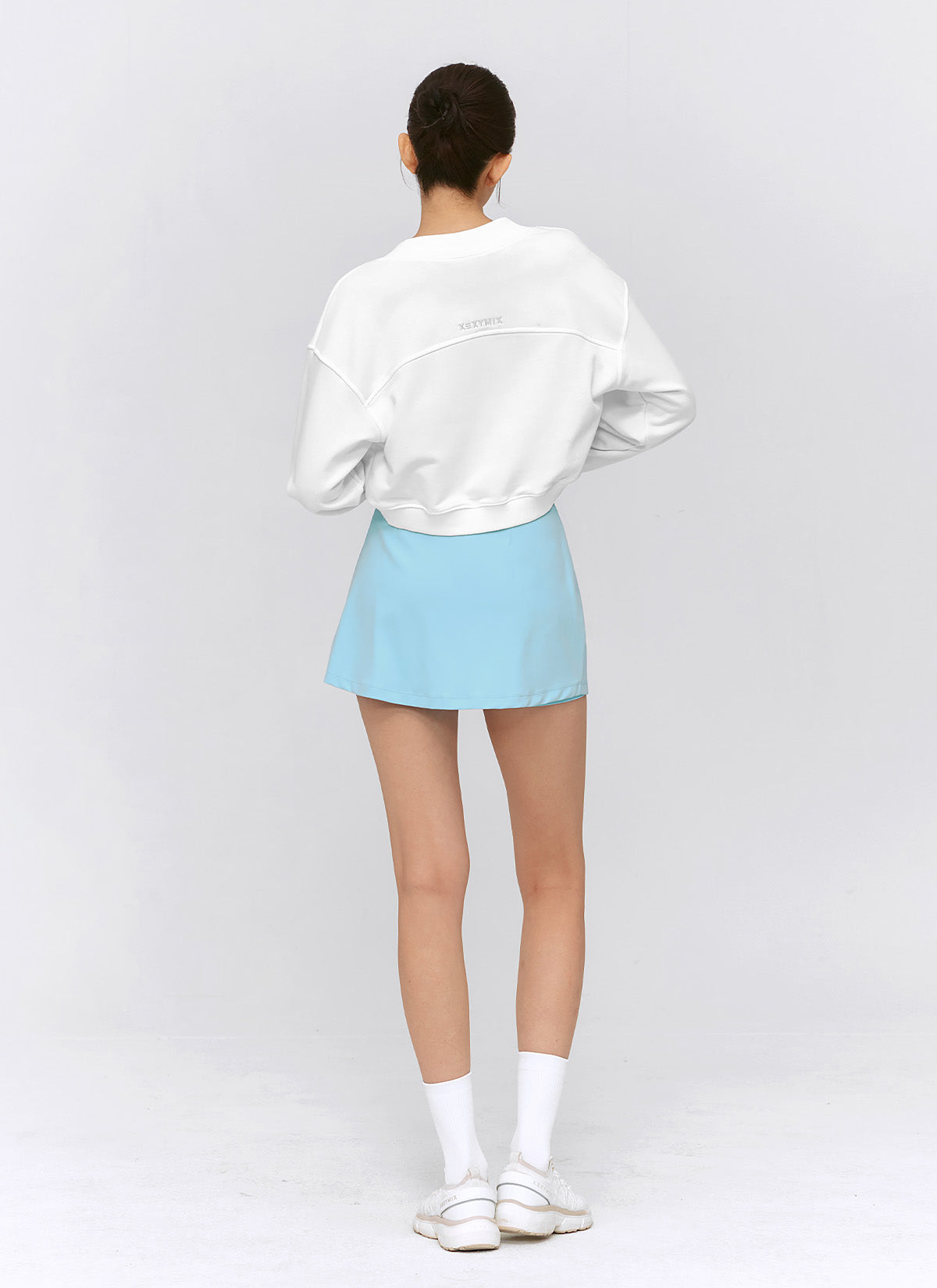 Black Label Power Rise Slit 2-in-1 Skirt - High Waist Flowy Skirt with Side Slit for Women | Perfect for Office Wear, Date Night & Summer Outfits