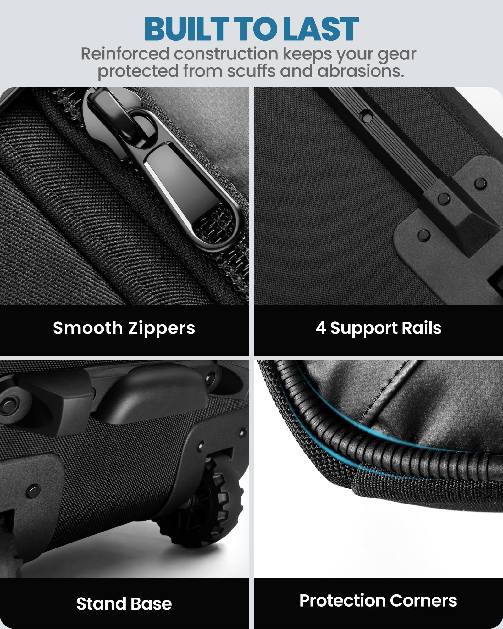 OutdoorMaster Padded Snowboard Bag with Wheels - Waterproof Travel Snowboard Case for Airplane - Removable Shoulder Straps & Storage Pockets - Perfect for Winter Sports, Ski Trips & Snowboard Travel Accessories