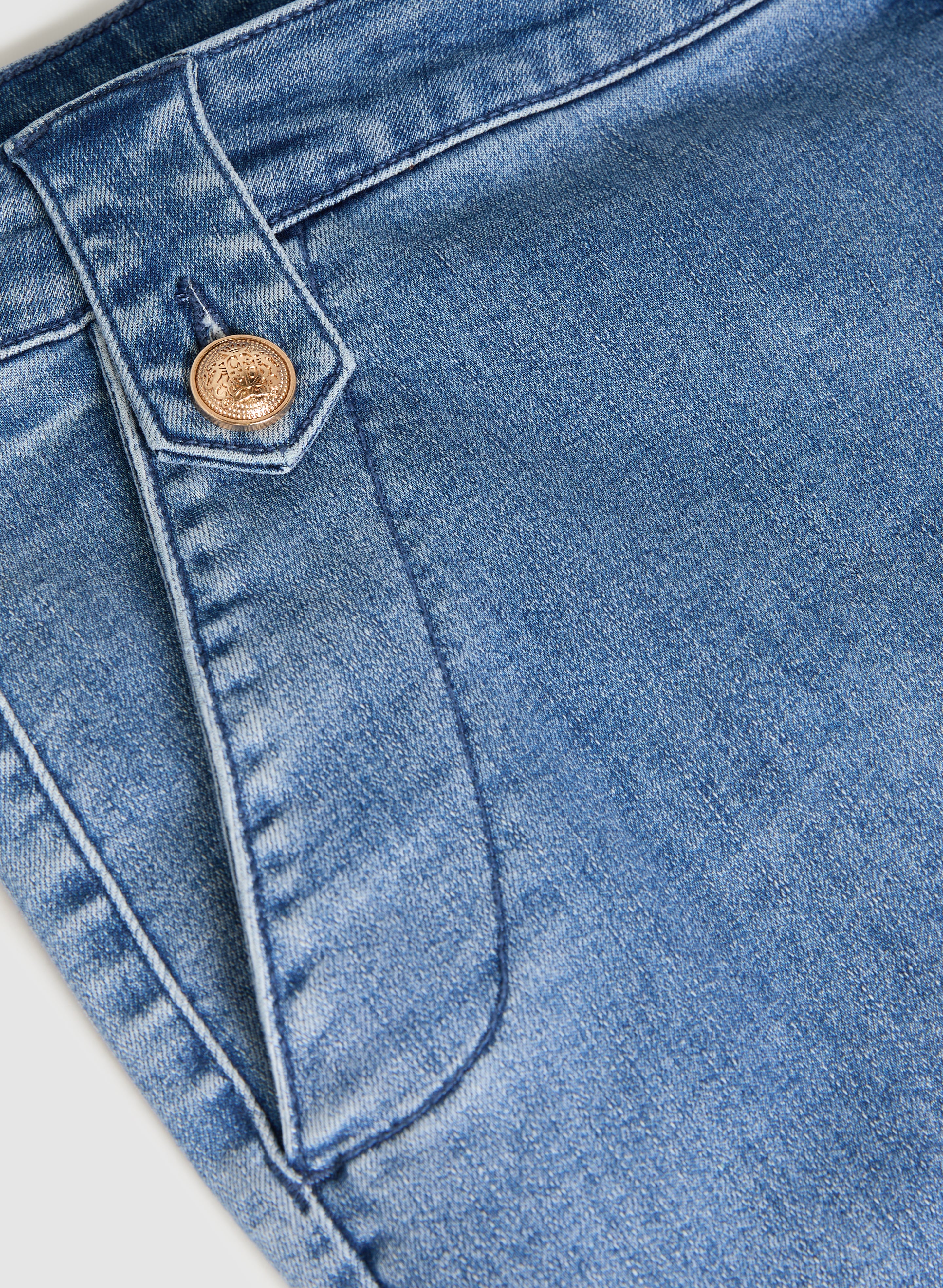 Vintage Faded Wide Leg Jeans for Women - High Waist Distressed Denim Pants - Casual & Boho Style Outfit for Everyday Wear, Street Fashion, and Weekend Outings