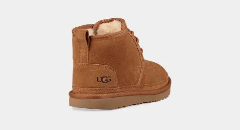 UGG Neumel 2 Chestnut Big Kids' Boots - Waterproof & Comfortable Winter Boots for Boys & Girls - Perfect for Snow, Cold Weather & Outdoor Activities