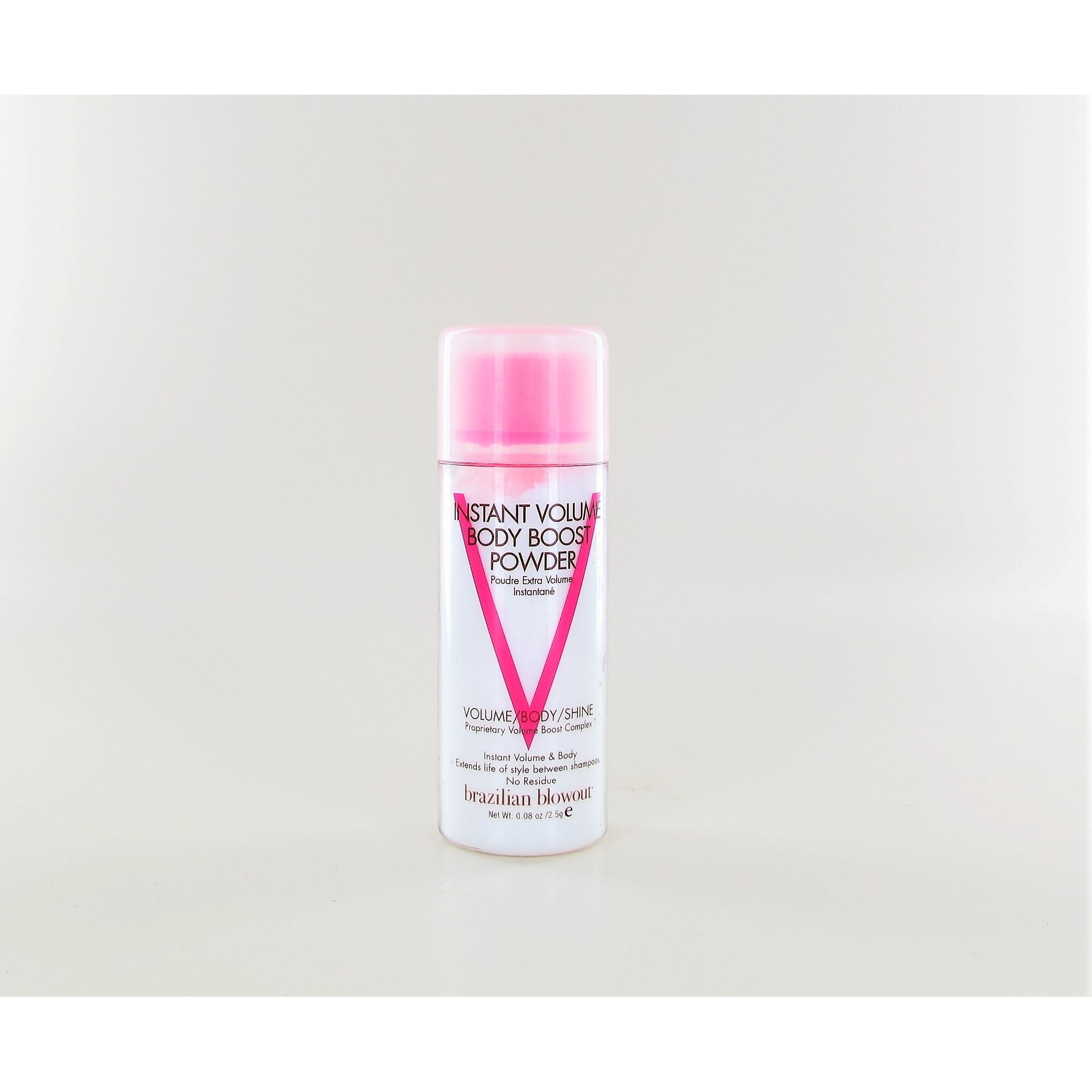 Brazilian Blowout Instant Volume Body Boost Powder 0.8 oz - Volumizing Hair Powder for Fine & Thin Hair - Perfect for Styling & Adding Texture at Home or Salon