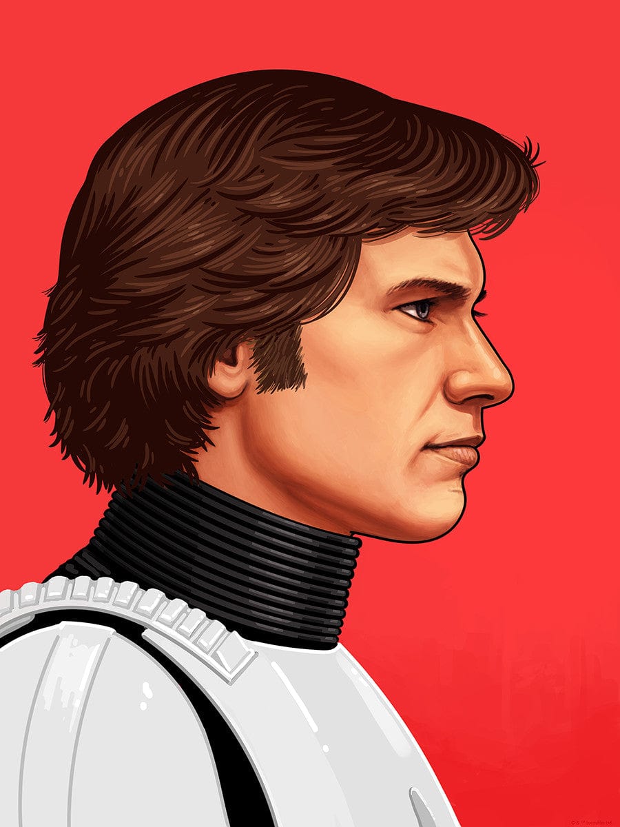 Star Wars Han Solo Stormtrooper Costume - Premium Cosplay Outfit for Halloween, Comic Con & Themed Parties