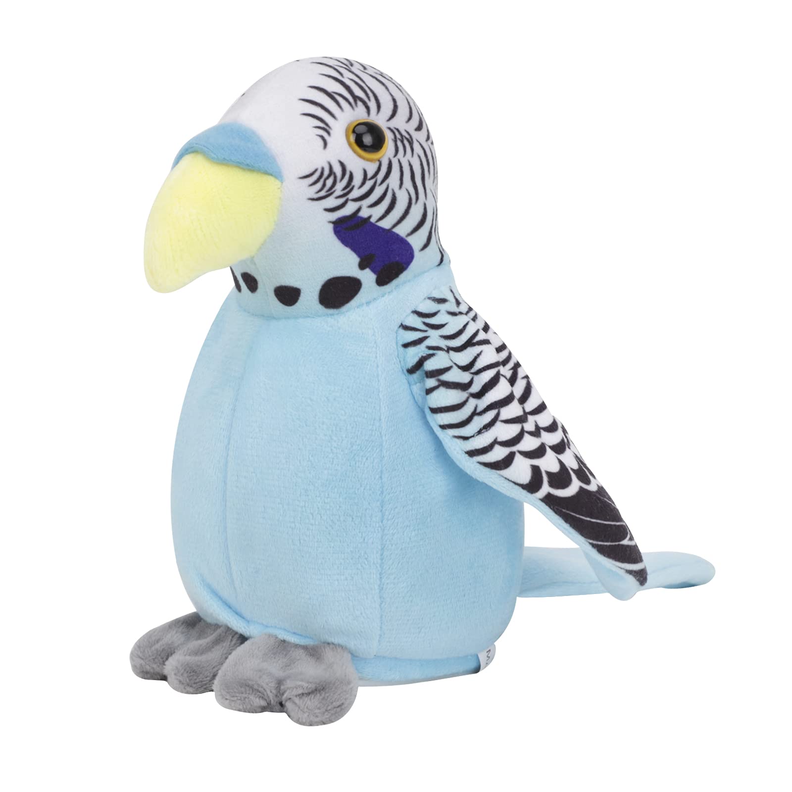 Talking Parrot Plush Toy - Macaw Stuffed Animal Repeats What You Say, Interactive Pet Toy & Cuddly Companion for Kids & Adults - Perfect for Playtime, Gifts, and Home Decor