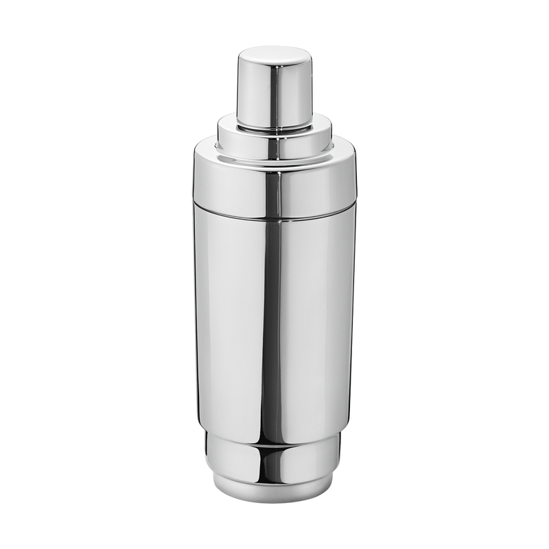 Georg Jensen Manhattan Cocktail Shaker - Premium Silver Barware for Mixing Drinks | Perfect for Home Bars, Cocktail Parties & Professional Bartending