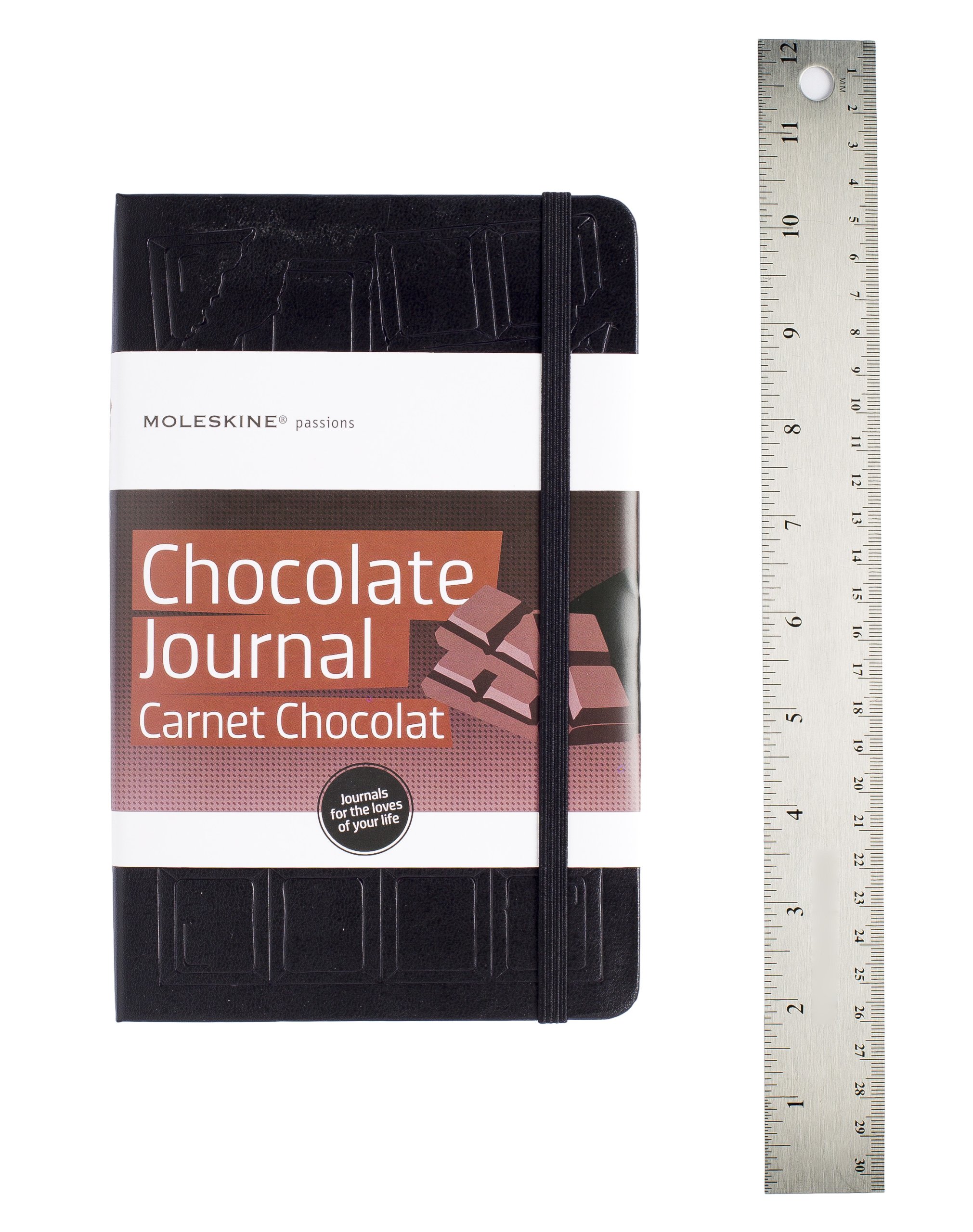 Premium Moleskine Passion Journal - Chocolate Brown Large Hard Cover Notebook (5