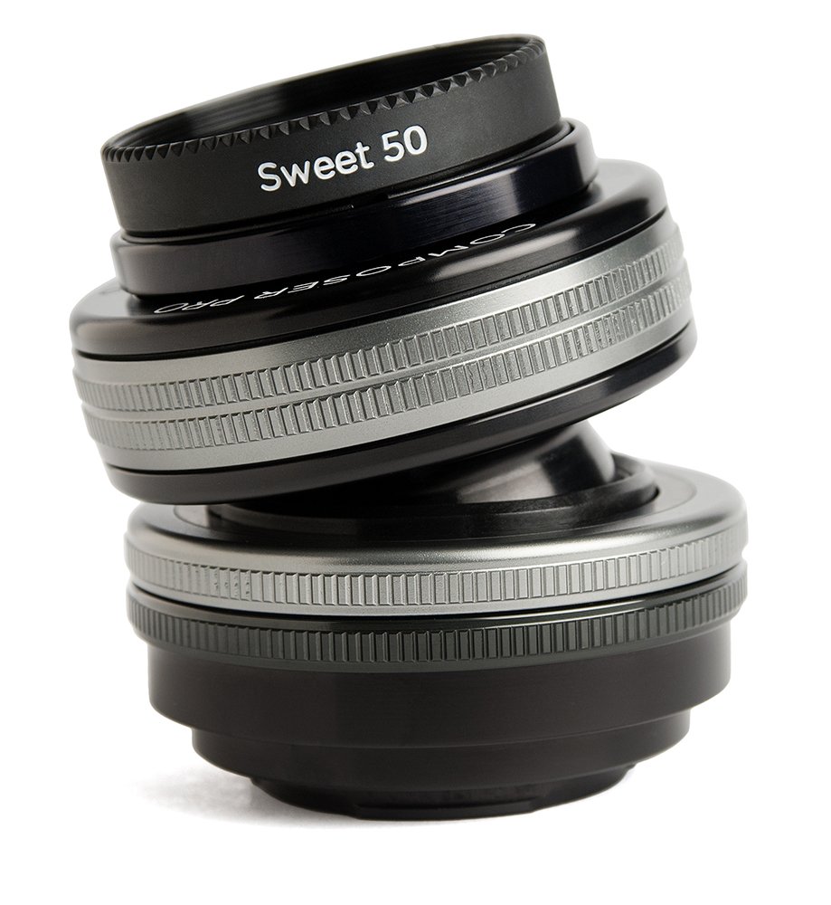 Canon EF Mount L 3U8C Composer Pro II Lens with Sweet 50 Optics - Professional Photography & Videography Accessory for Portraits, Weddings, and Studio Shoots (Black)