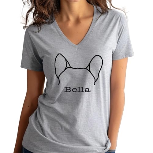 D2) Women V-Neck T-Shirt
