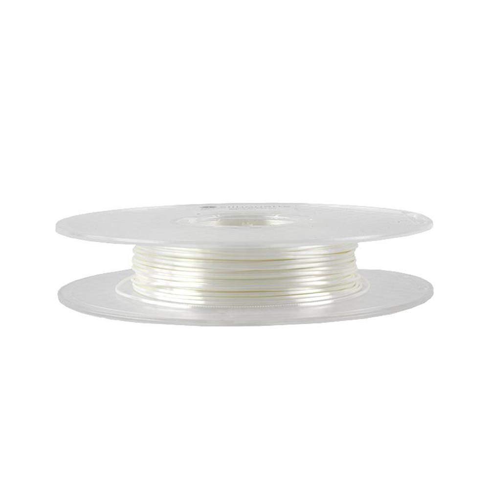 Silhouette America PLA Filament 250g - Premium Silk White 3D Printer Filament for Smooth Prints | Ideal for DIY Projects, Cosplay Props & Home Decor