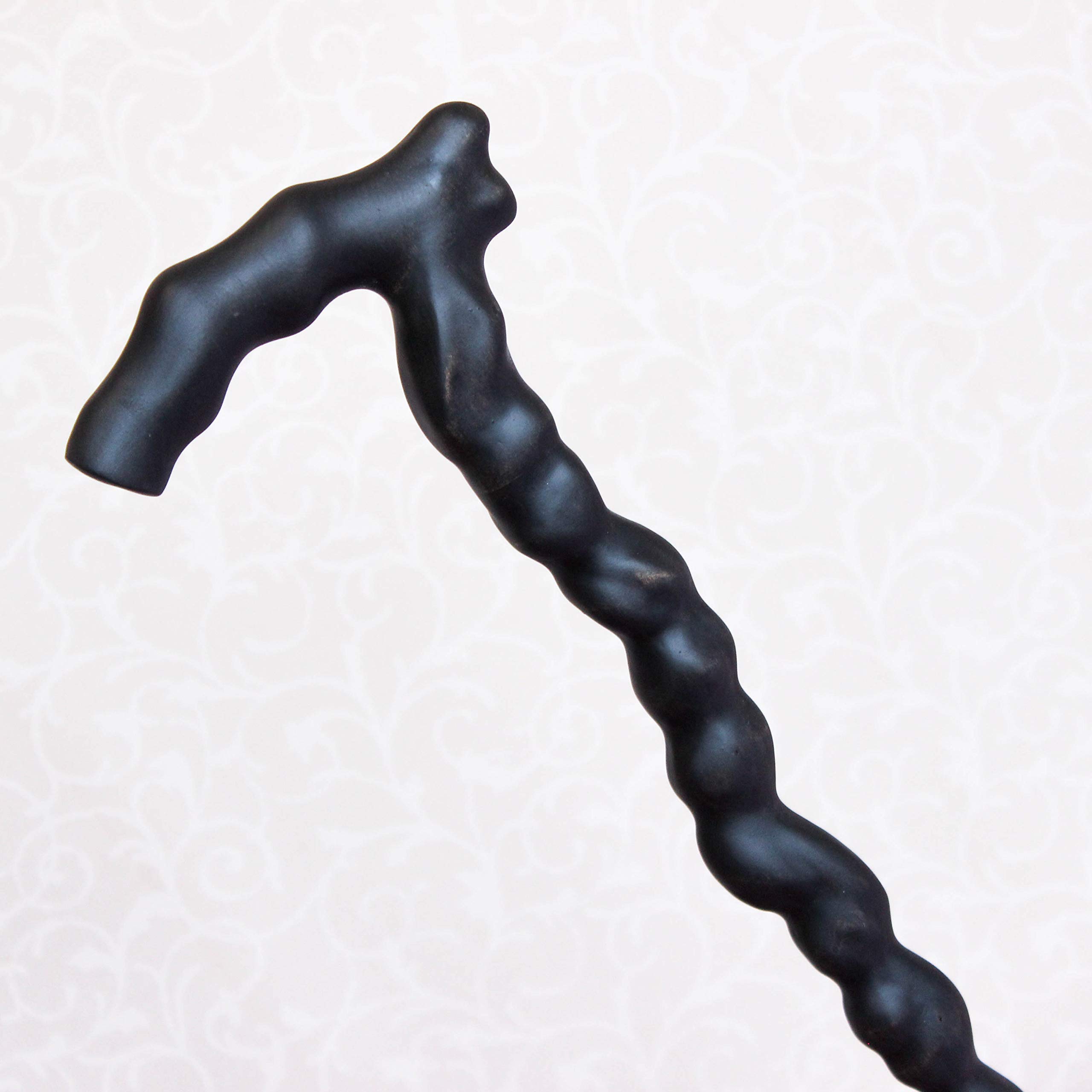 Hand Carved Original Wooden Cane - Custom Black Walking Stick for Hiking & Outdoor Activities - Perfect for Elderly Support, Fashion Accessory & Travel Aid