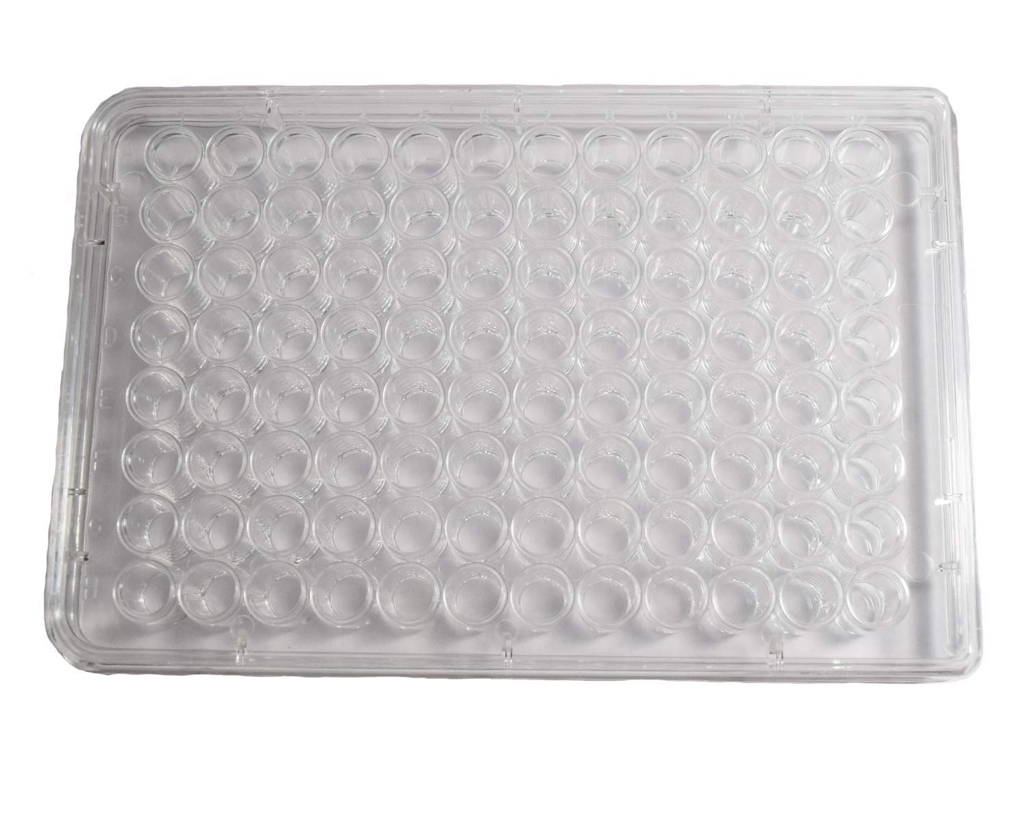 96-Well Non-Treated Sterile Flat Bottom Tissue Culture Plate (50/Case) - Ideal for Cell Culture, Microbiology Research & Laboratory Experiments