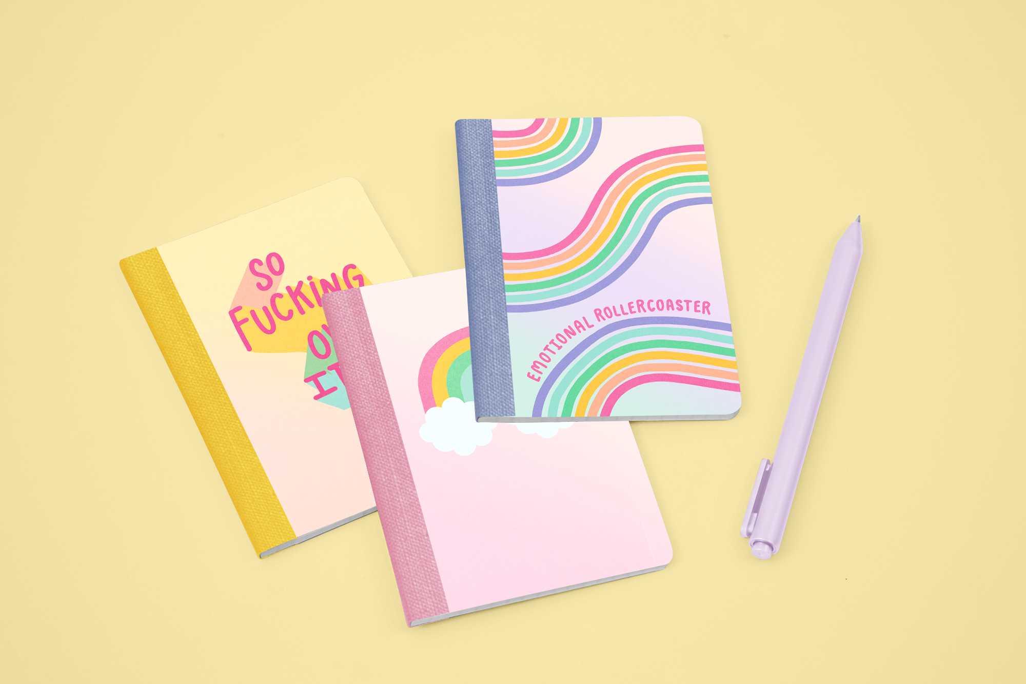 Mini Notebook Set - Cute Pocket Notebooks for Journaling, Notes & Gifts | Portable Travel Notebook for Students, Office & Daily Use