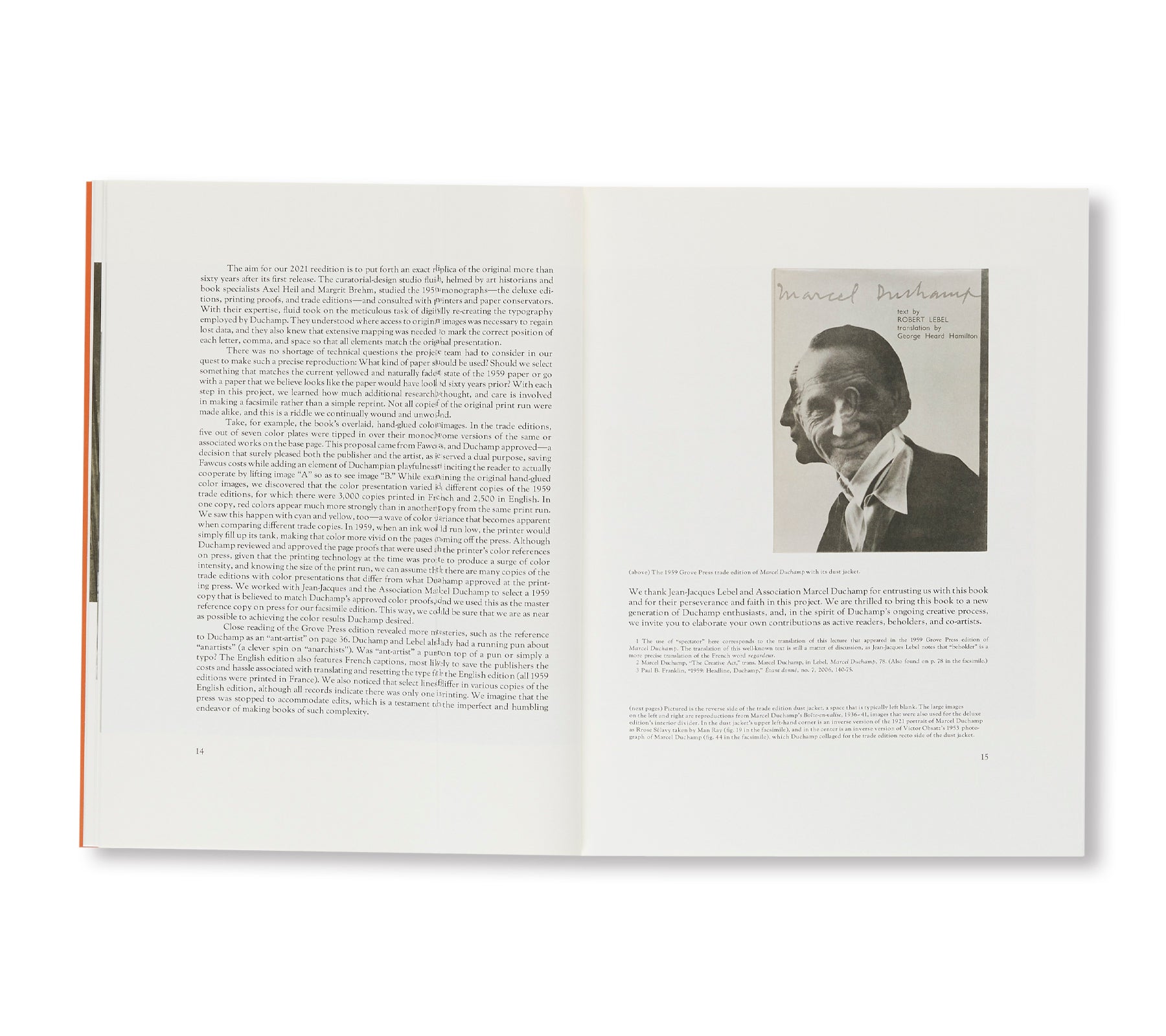 Marcel Duchamp: Facsimile of the 1959 Edition by Robert Lebel - Art Book for Collectors & Dadaism Enthusiasts - Perfect for Home Libraries & Art Studies
