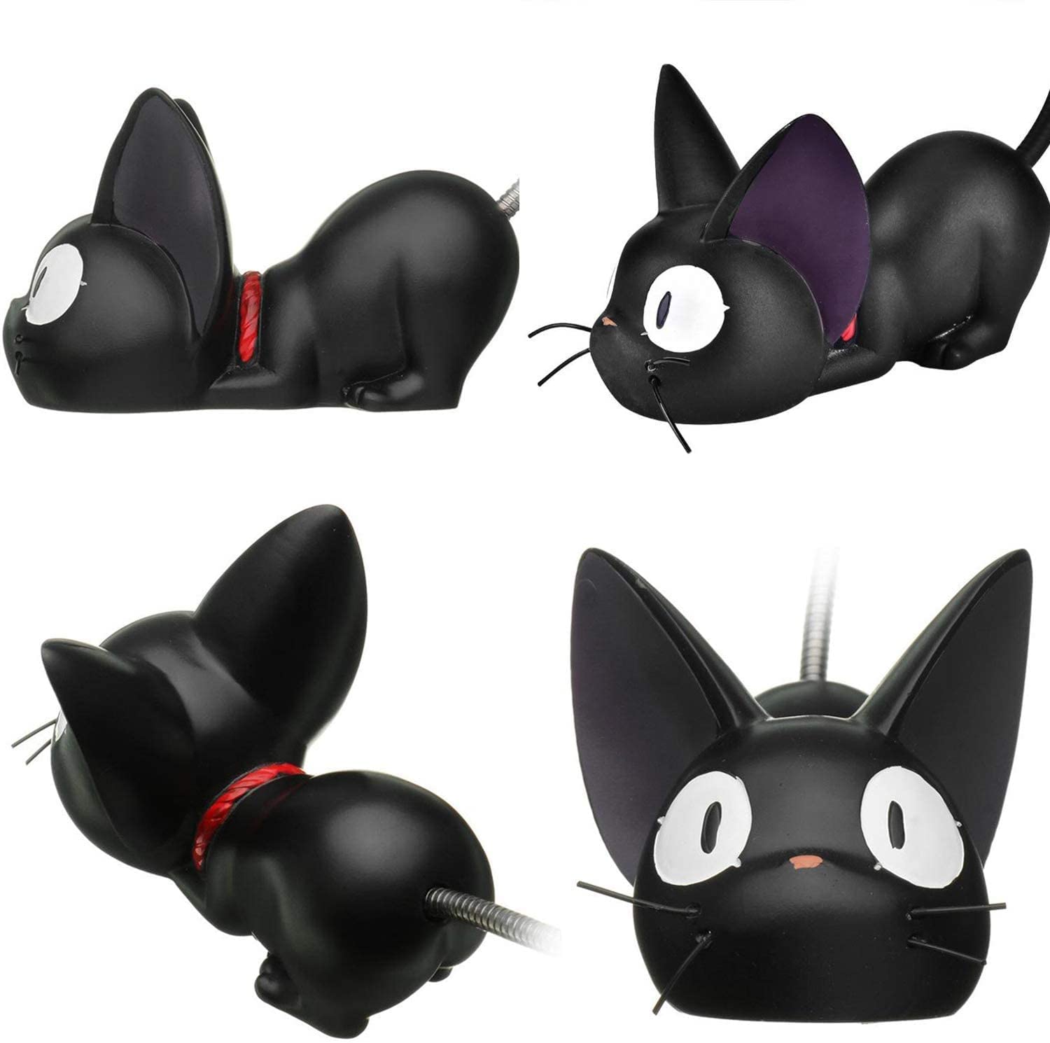 Kiki Lamp - Handmade Resin Cat Night Light for Kids & Adults - Perfect for Bedroom, Nursery, and Home Decor