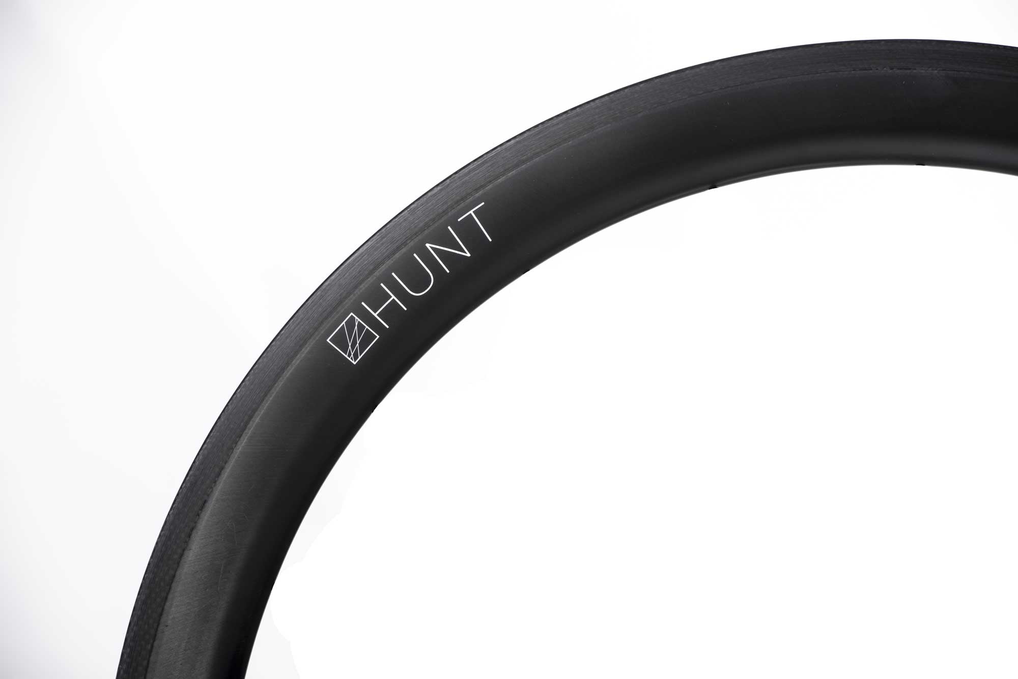 HUNT 50 Carbon Wide Aero Rim - Lightweight Front Wheel for Road Biking | Perfect for Racing, Training & High-Speed Performance