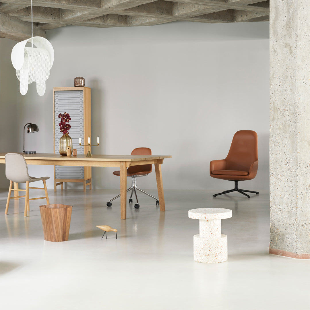 Simon Legal Bit Stool by Normann Copenhagen - Modern Minimalist Bar Stool for Kitchen, Dining & Home Decor