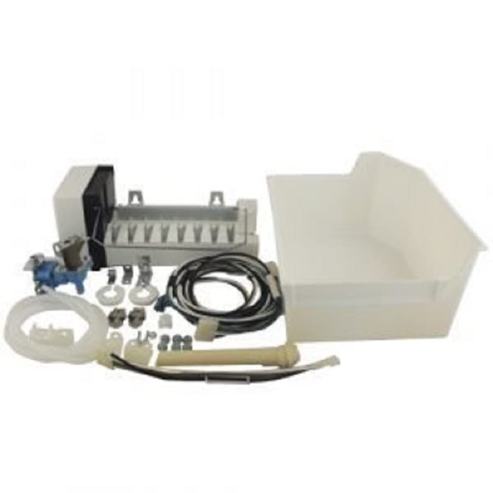 Edgewater Parts RIM316, AP3062348, PS317560 Replacement Ice Maker - Compatible with Whirlpool Refrigerator Models RT1, ET1, ET2, ET6, ET8 - Easy DIY Installation for Home Kitchen Appliances