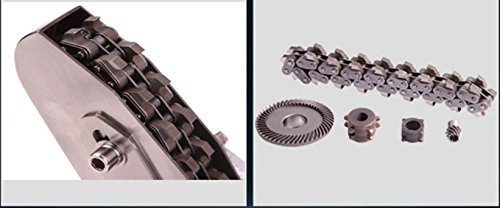 CGOLDENWALL QF-250 Pneumatic Cardboard Stripper Machine - Double Rows Single Tip Edge Cutter for Carton Box Waste Trimming (Ideal for Packaging, Shipping & Recycling Operations)