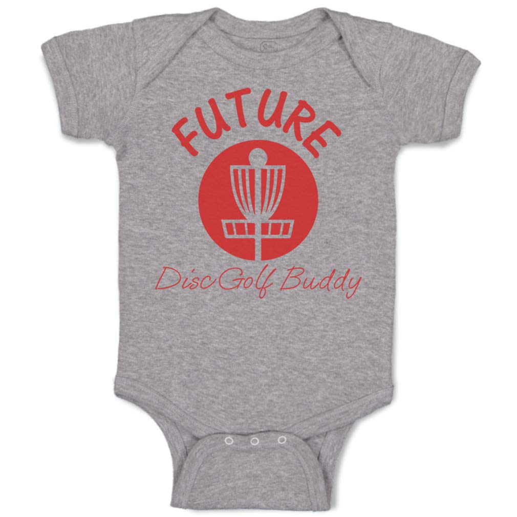 Custom Baby Bodysuit - Future Disc Golf Buddy Outfit for Boys & Girls | Soft Cotton Funny Infant Clothes | Perfect for Playdates, Family Photos & Sports Events