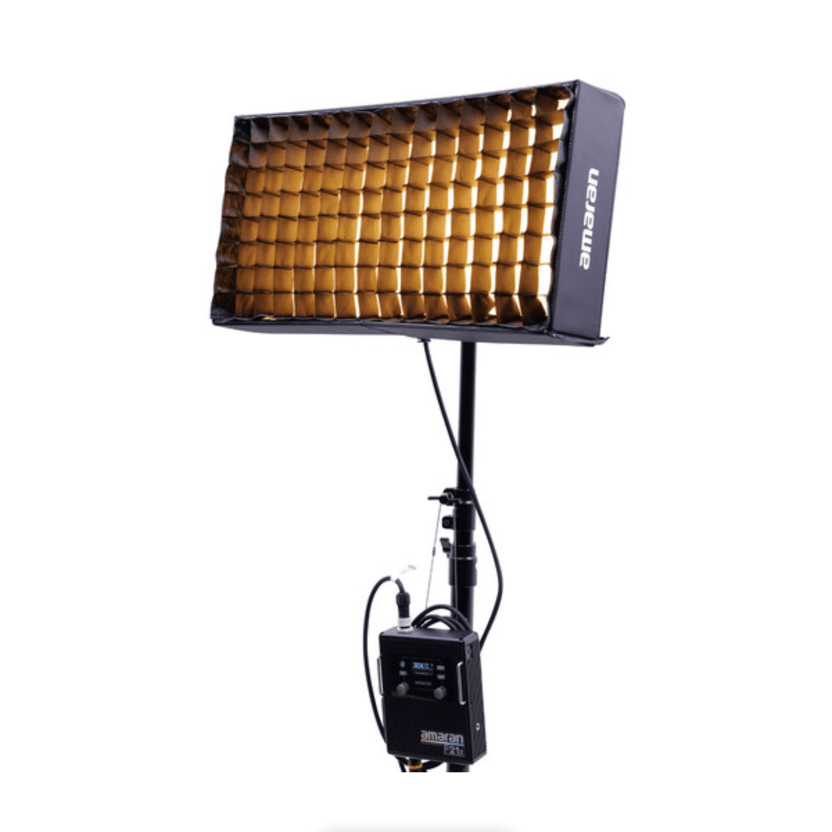 Amaran F21x 2x1 Bi-Color LED Panel Light with V-Mount - Professional Photography & Video Lighting for Studio, YouTube, and Live Streaming