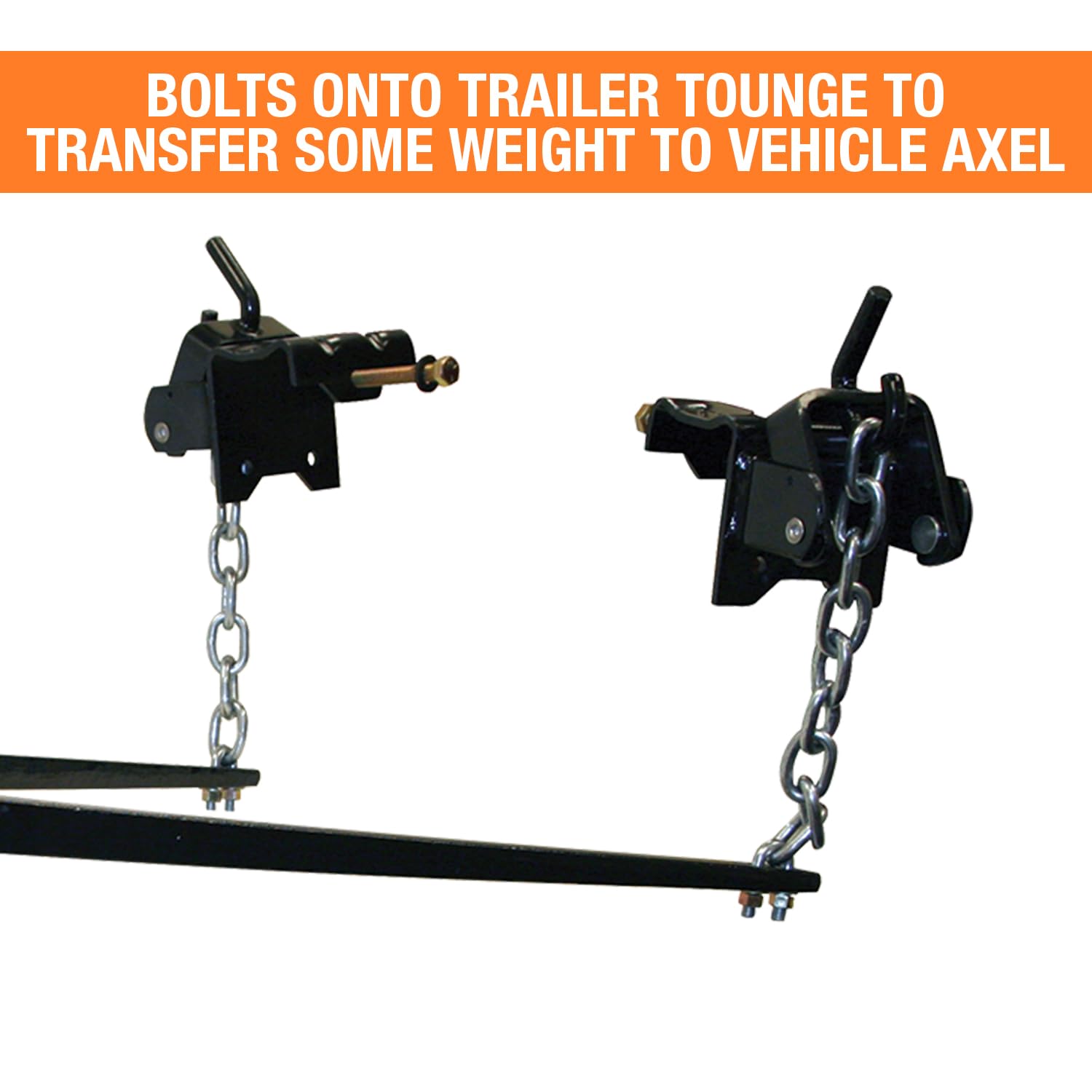 Buyers Products 5421012 Weight Distribution Hitch - 12,000 lb MGTW, 2-Inch Shank, Corrosion Resistant Carbon Steel for RVs, Boat Trailers, Campers & Toy Haulers | Enhanced Coupler Clearance | Perfect for Towing & Hauling Heavy Loads Safely