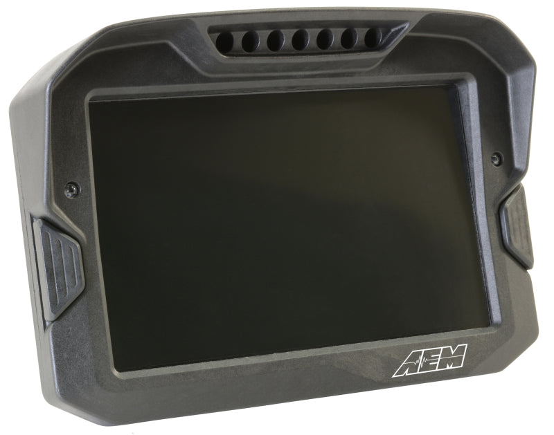 AEM CD 7 Logging Race Dash Carbon Fiber Digital Display with CAN Input - High-Performance Racing Data Logger for Track & Drift Cars
