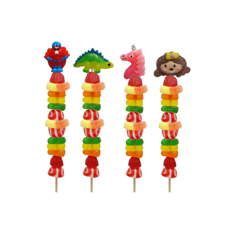 Delicious Candy Kabob Skewers - Fun & Colorful Treats for Parties, Events, and Dessert Platters