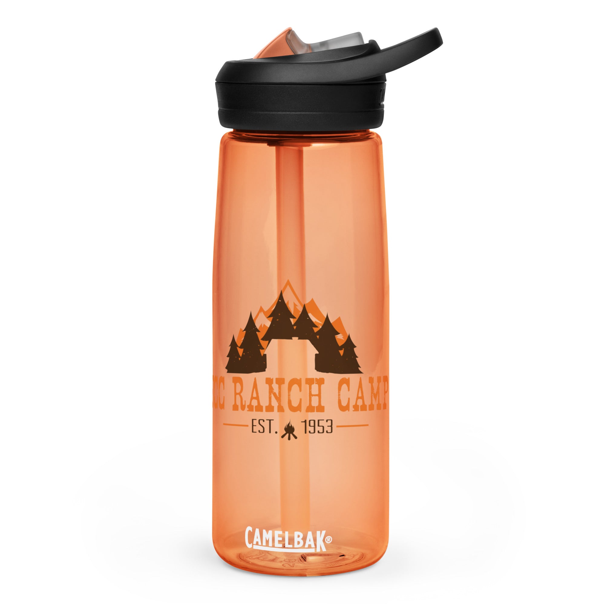 JCC Ranch CamelBak Sports Water Bottle - BPA Free Hydration Pack for Running, Hiking & Cycling - Leak Proof Water Container for Outdoor Adventures & Gym Workouts