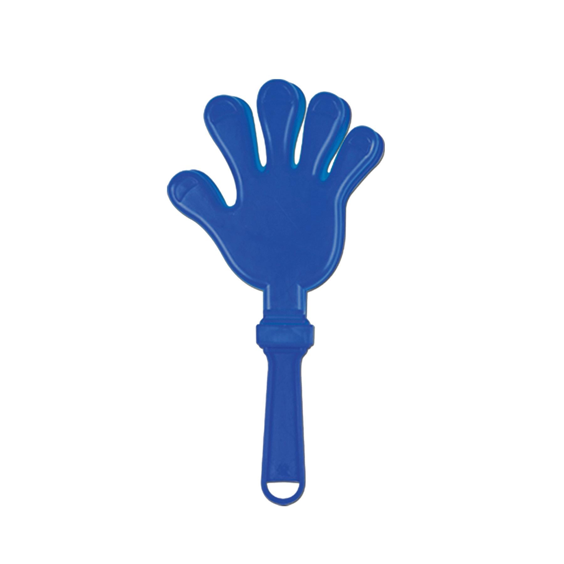 12 Pack Beistle Hand Party Clappers - Blue Noise Makers for Cheering, Sporting Events & Celebrations - Perfect for Birthday Parties, Parades and Team Spirit