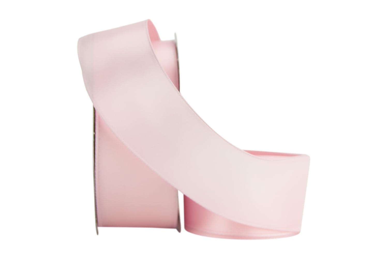 Premium Double-Faced Satin Ribbon - Light Pink 1.5