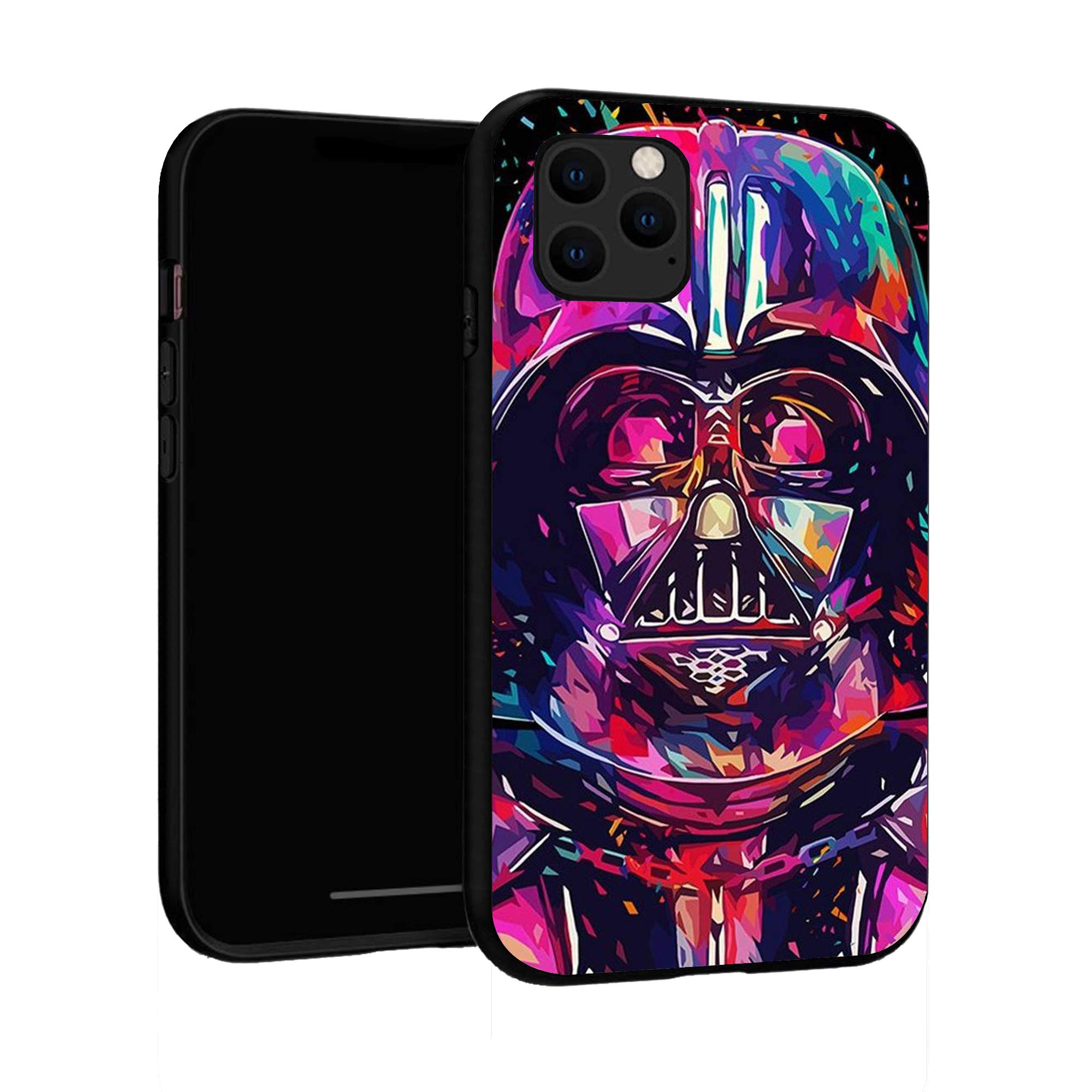 Durable TPU Plastic iPhone 11 Pro Max Case with Star Wars Darth Vader Design - Shockproof Protective Cover for Everyday Use & Travel