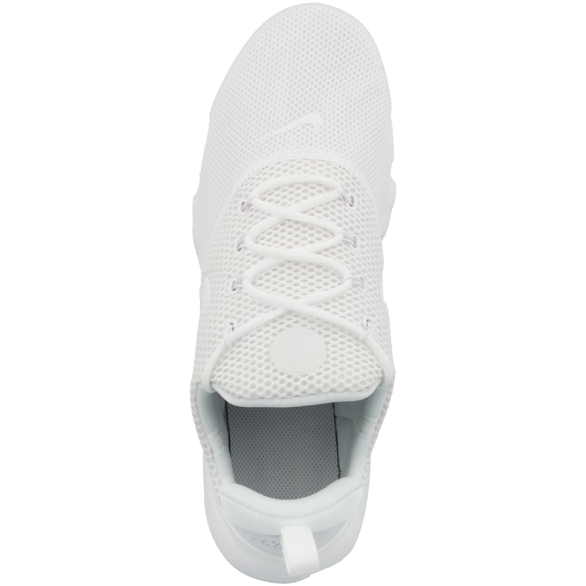 Nike Youth Presto Fly GS Running Shoes - Breathable Mesh Sneakers for Kids (White/White, Size 4) | Lightweight Comfort for School, Sports & Everyday Play