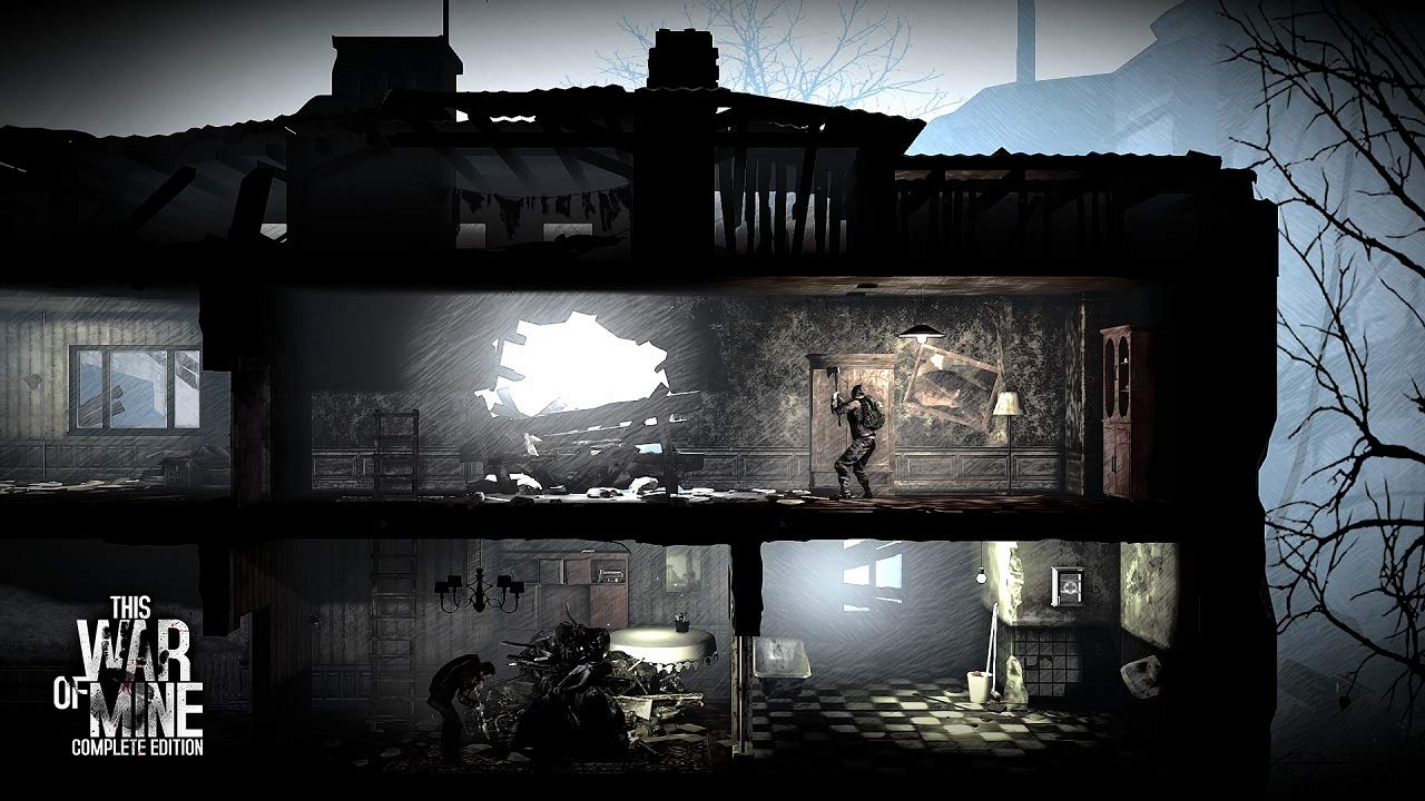 This War of Mine Complete Edition for Nintendo Switch - Survival War Game with Emotional Storyline - Perfect for Home Gaming & Travel Entertainment