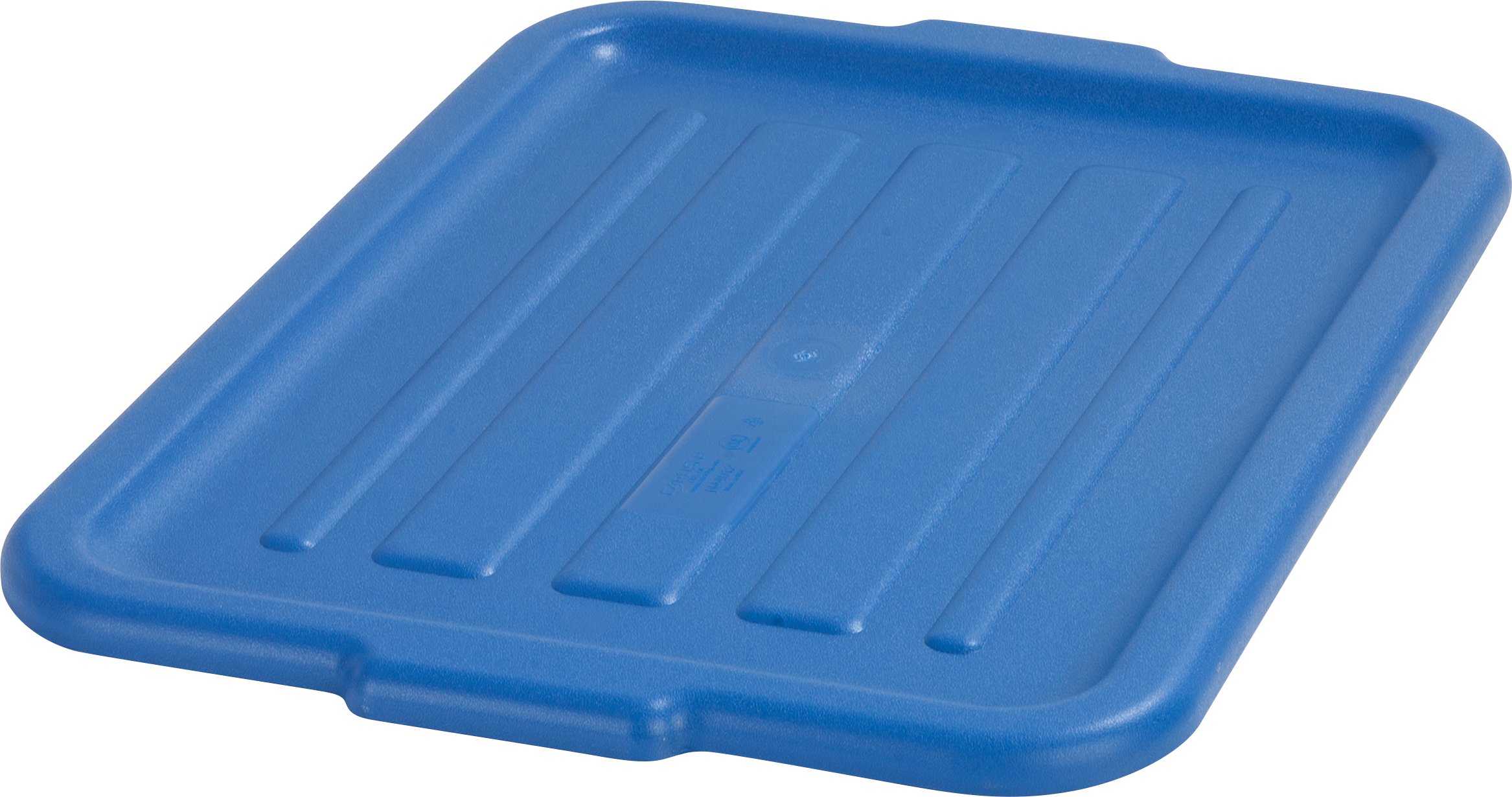 **Carlisle FoodService Comfort Curve™ Ergonomic Wash Basin Tote Box Lid - Universal Fit, Blue (Pack of 12) - Durable & Stackable for Restaurant, Kitchen & Food Service Use**