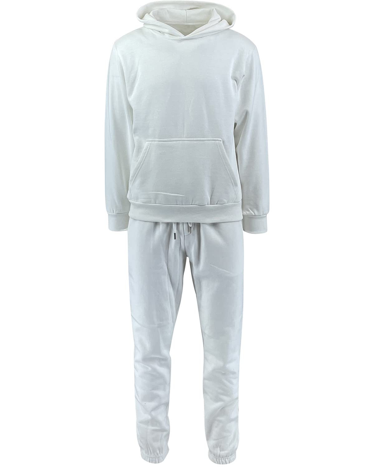 Men's Hoodie and Jogger Tracksuit Set - Blank Sweatshirt & Pants for Casual Wear, Gym, and Street Style | ShirtBANC