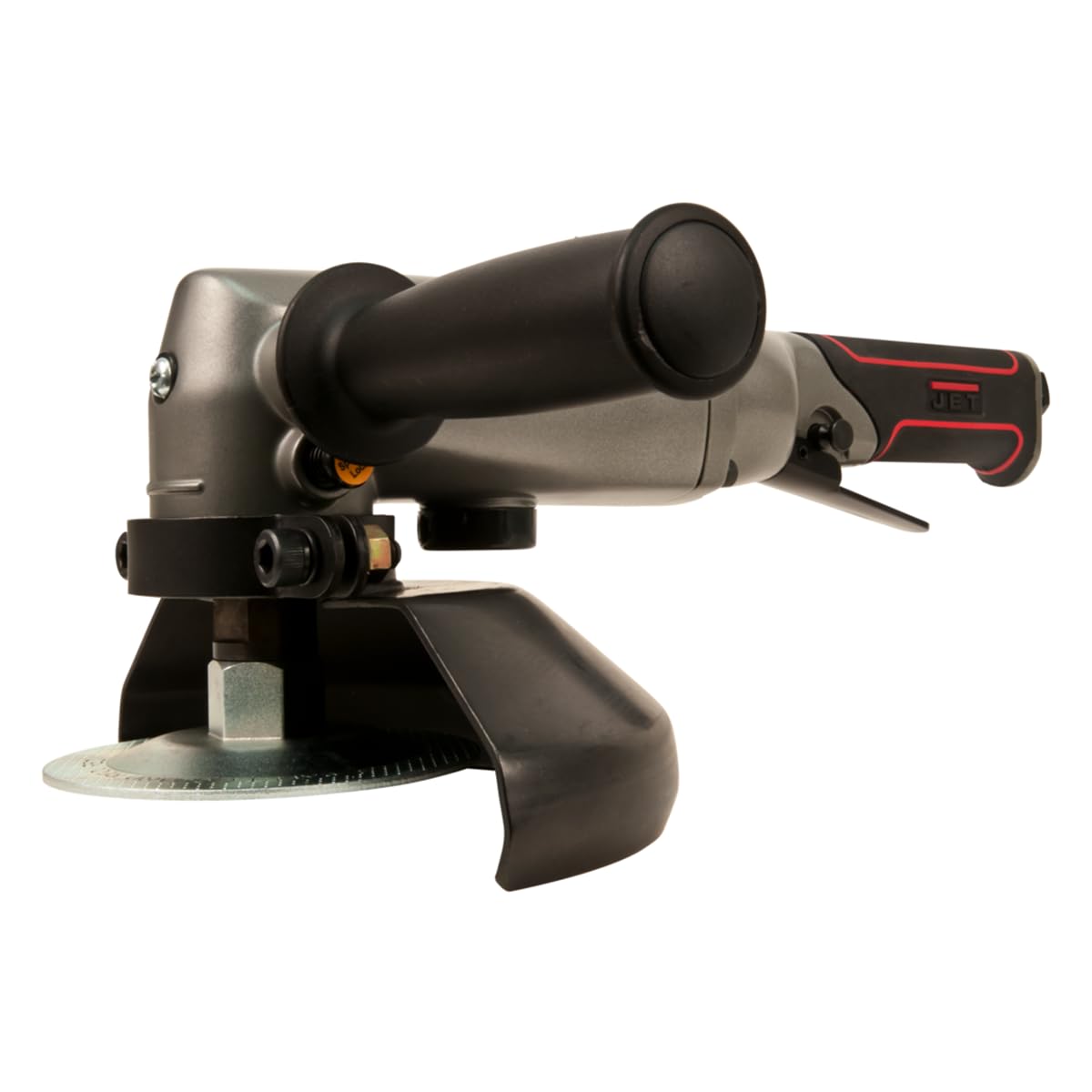 JET 7-Inch Pneumatic Angle Grinder 8500 RPM Heavy Duty - JAT-452 Model for Metal Cutting, Grinding & Polishing - Perfect for Construction, Welding & DIY Projects
